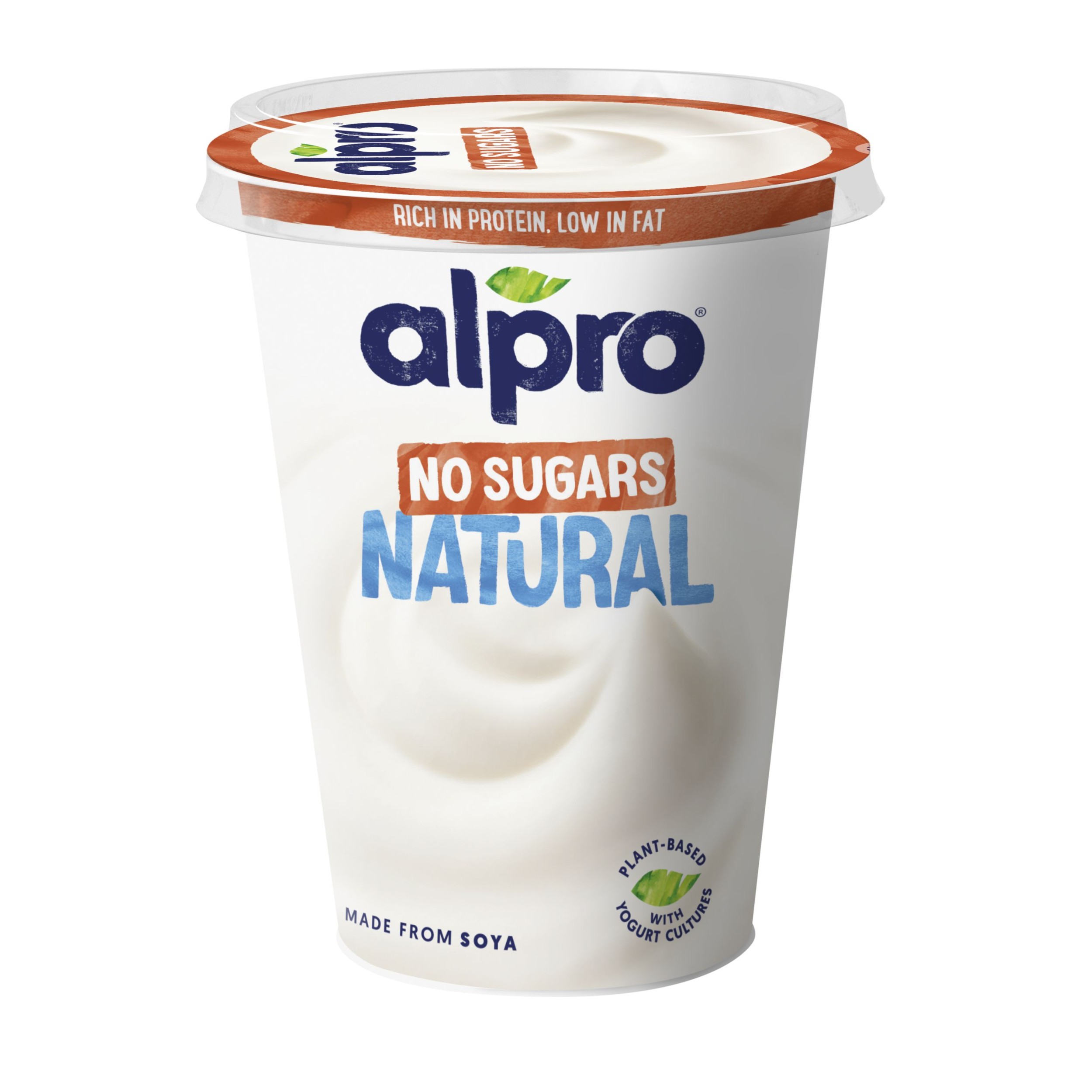 Alpro Sójový fermentovaný výrobek bílý bez přidaného cukru 400g-0
