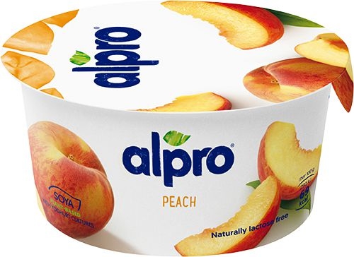 ALPRO Sójový fermentovaný výrobek Broskev 150g-0