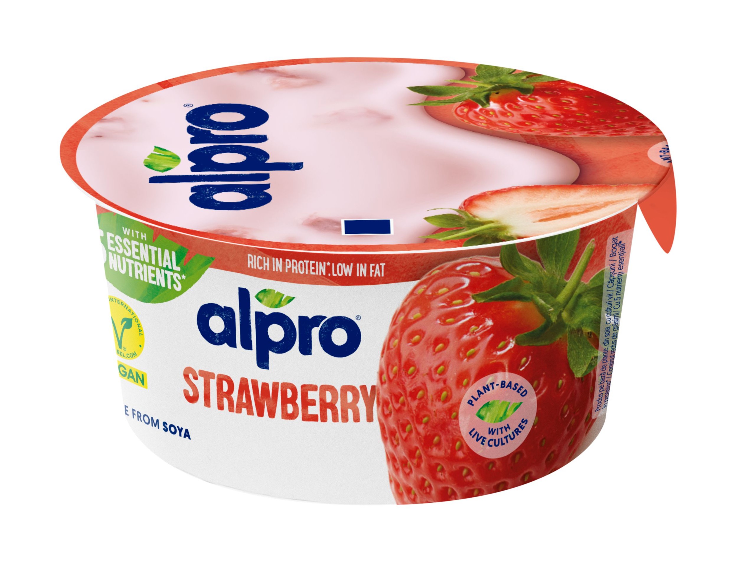 Zdravý svět - ALPRO Sójový fermentovaný výrobek Jahoda 150g