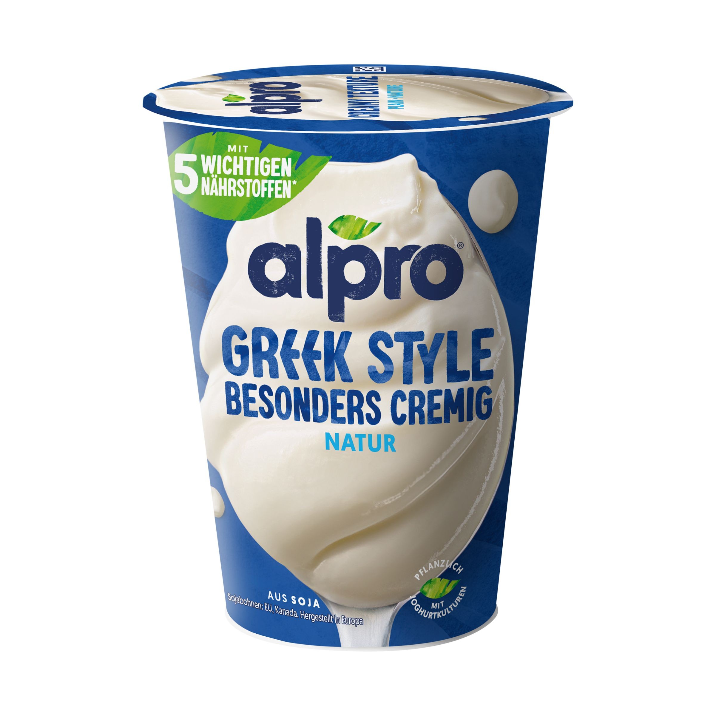 Zdravý svět - Alpro sójový fermentovaný výrobek řeckého stylu - bílý 400g