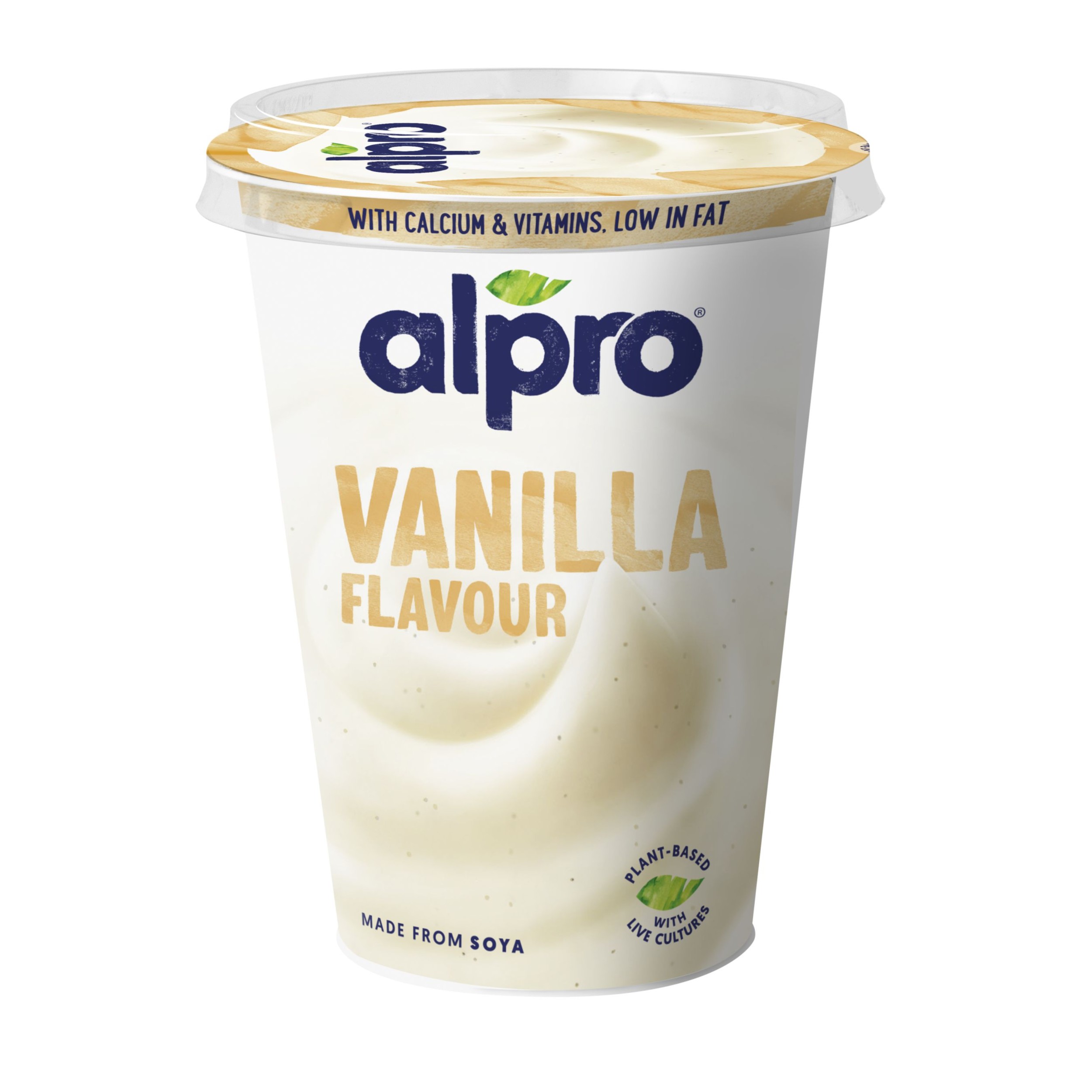 Alpro Sójový fermentovaný výrobek vanilka 400g-0