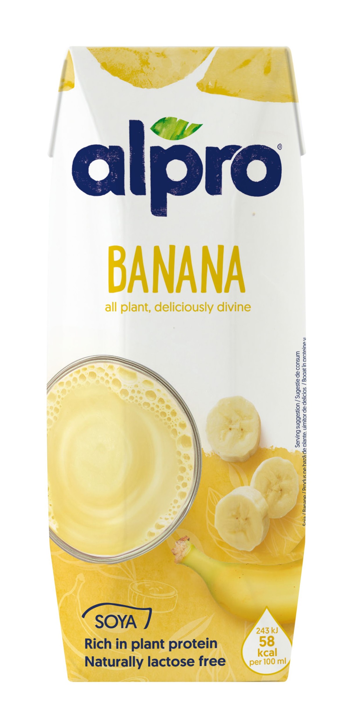 Zdravý svět - Alpro Sójový nápoj s banánovou příchutí 250 ml