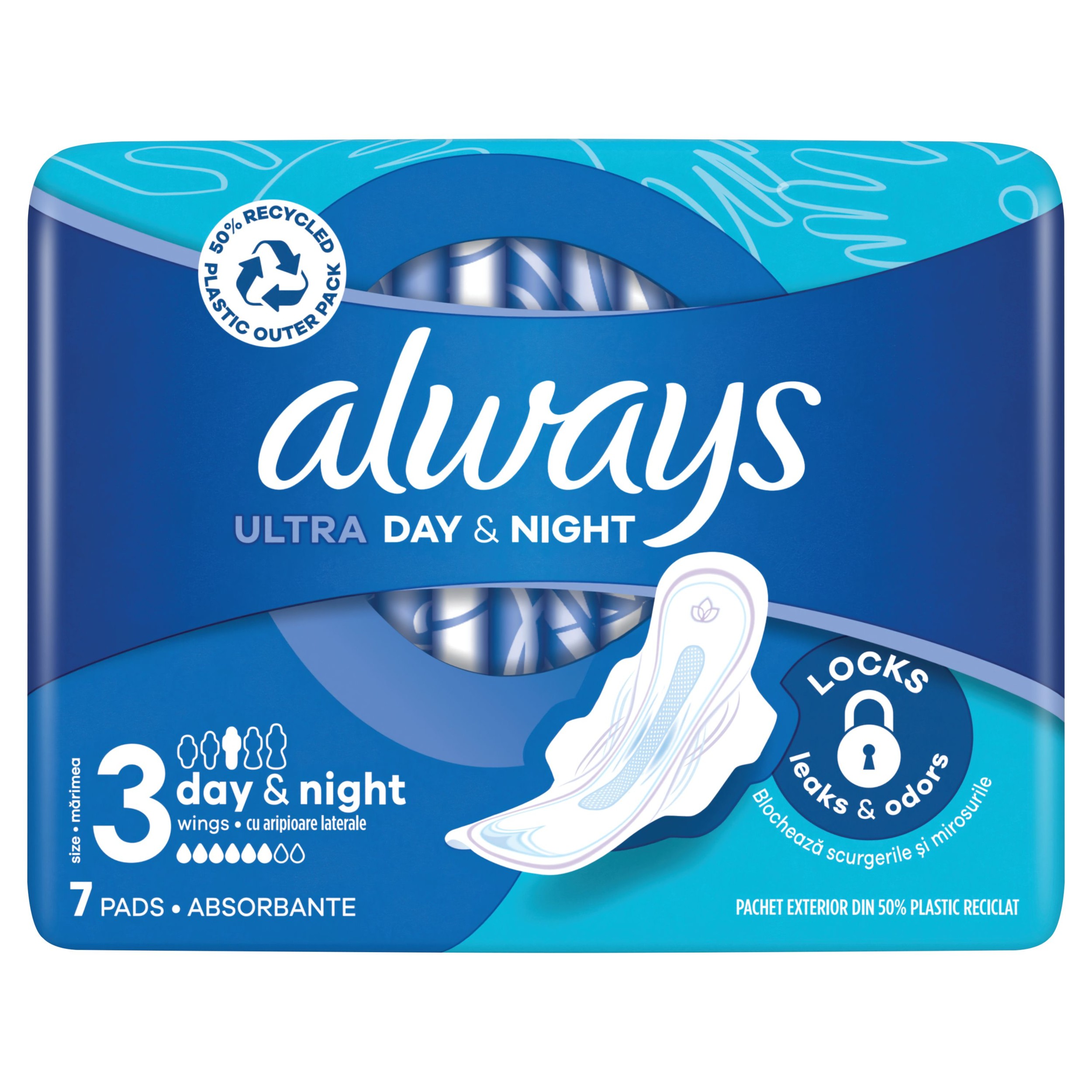 Drogerie a kosmetika - ALW Ultra Vložky D&N Křídlo Light 7kusů