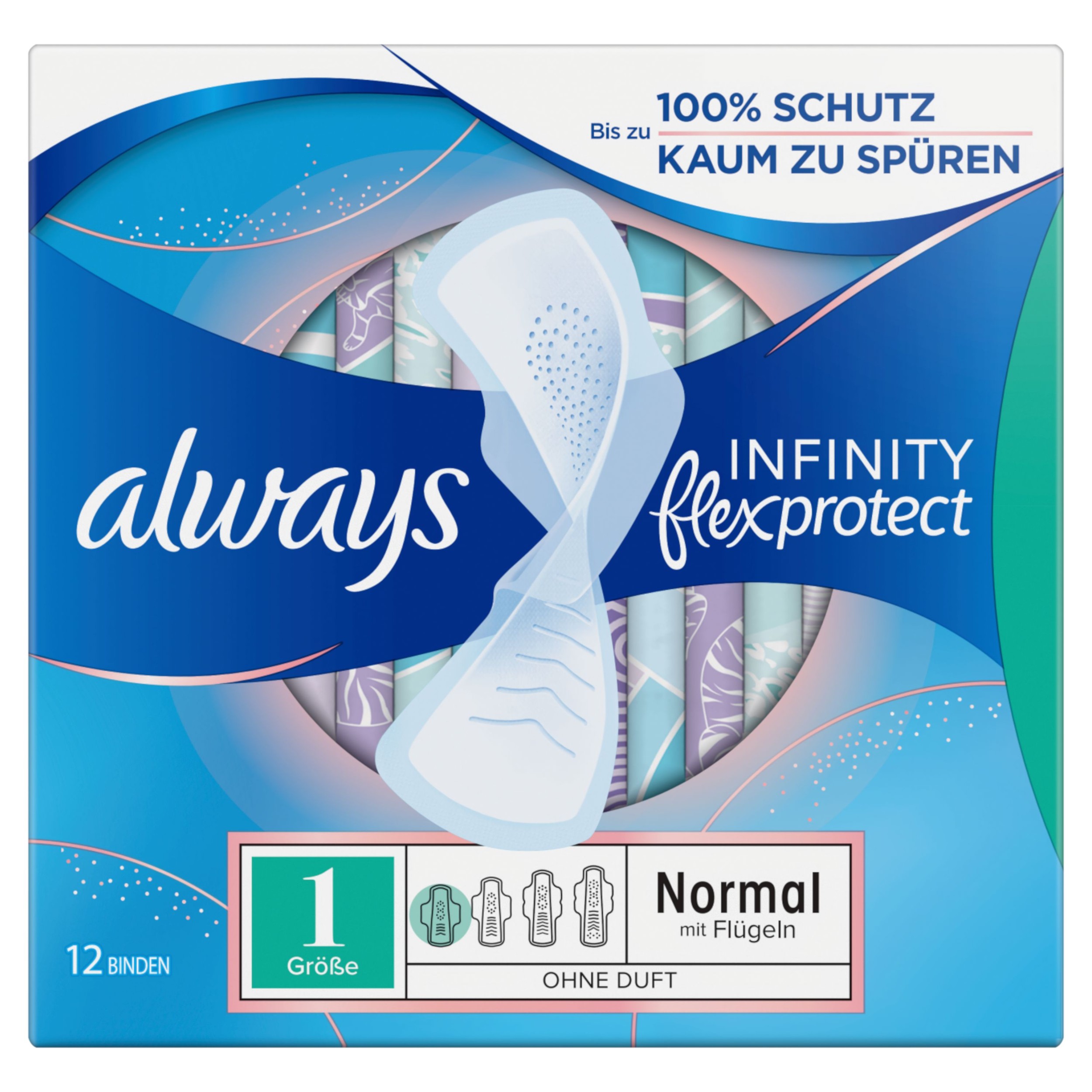 Drogerie a kosmetika - Always Infinity vložky normal křídlo 12 ks