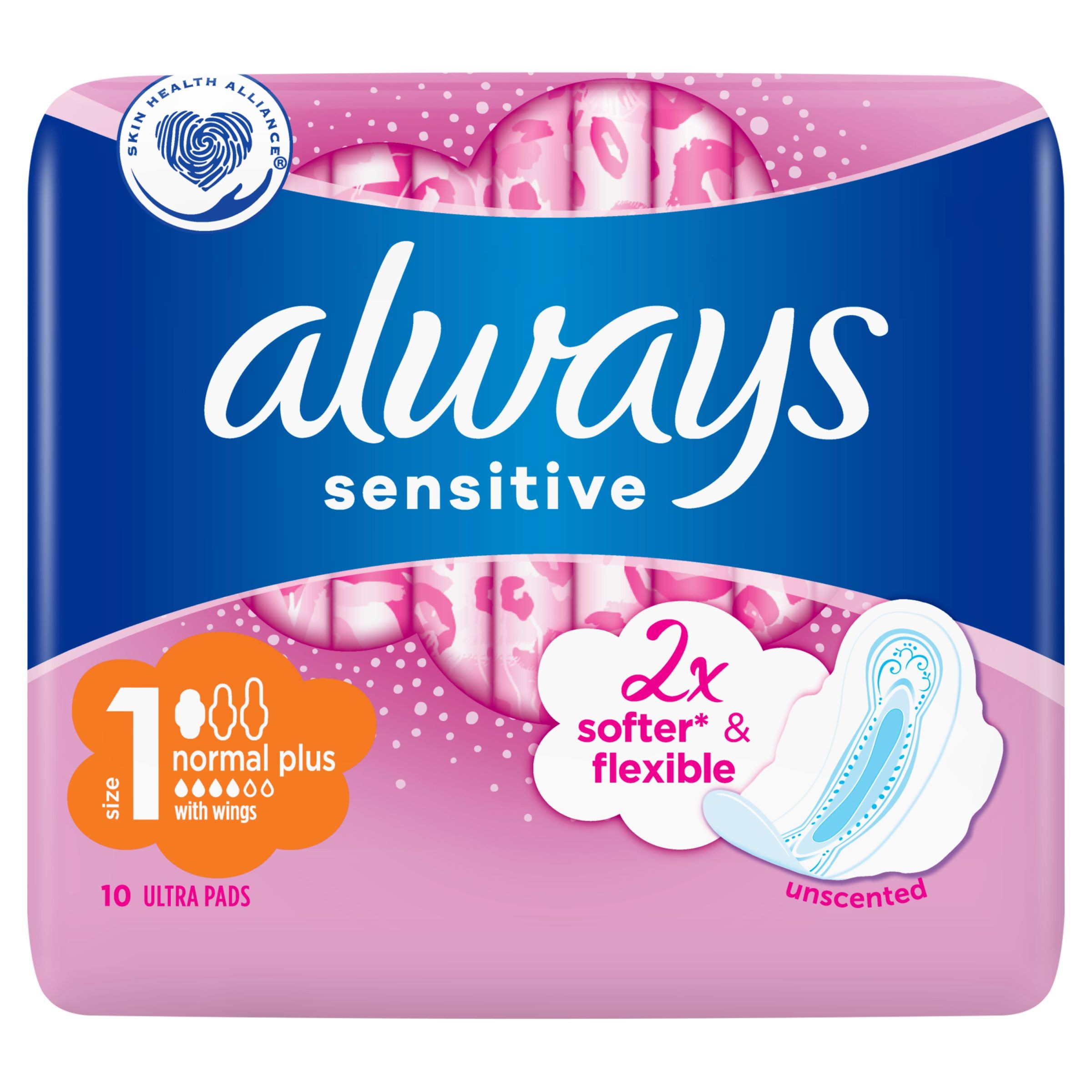 Always Sens Vložky Normal Křídlo 10kusů-0
