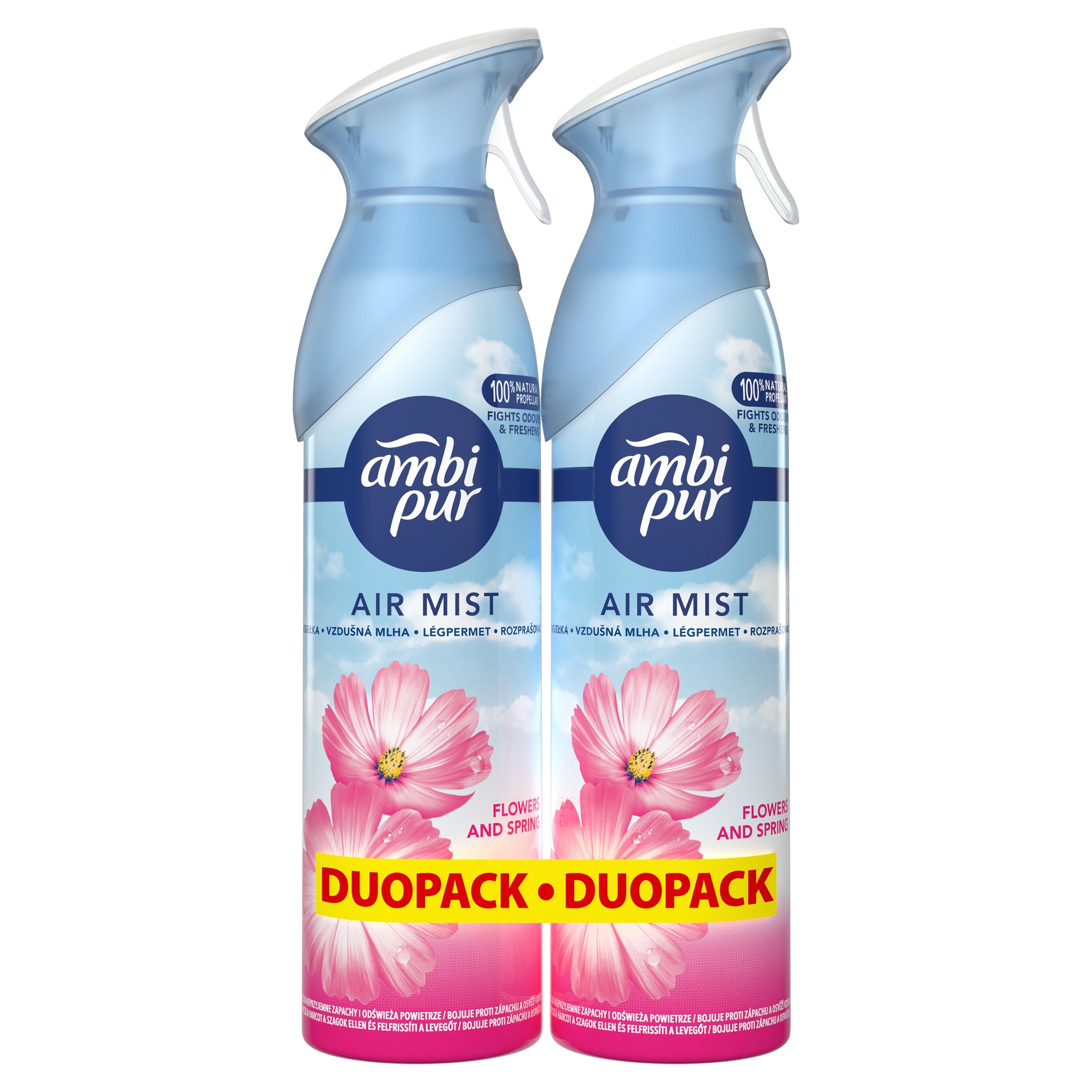 Ambi Pur Air Spreji Flower&Spring2x185ml