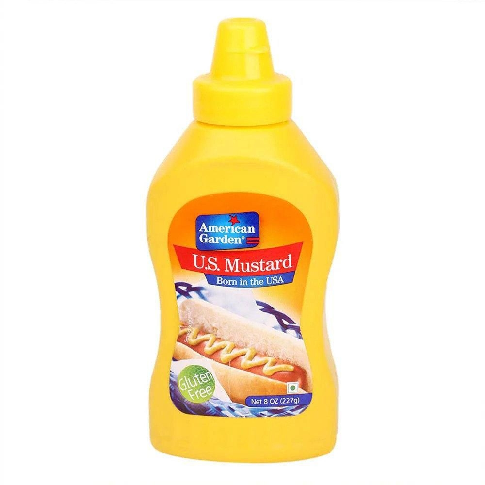 Trvanlivé potraviny - American Garden U.S. Mustard 227g