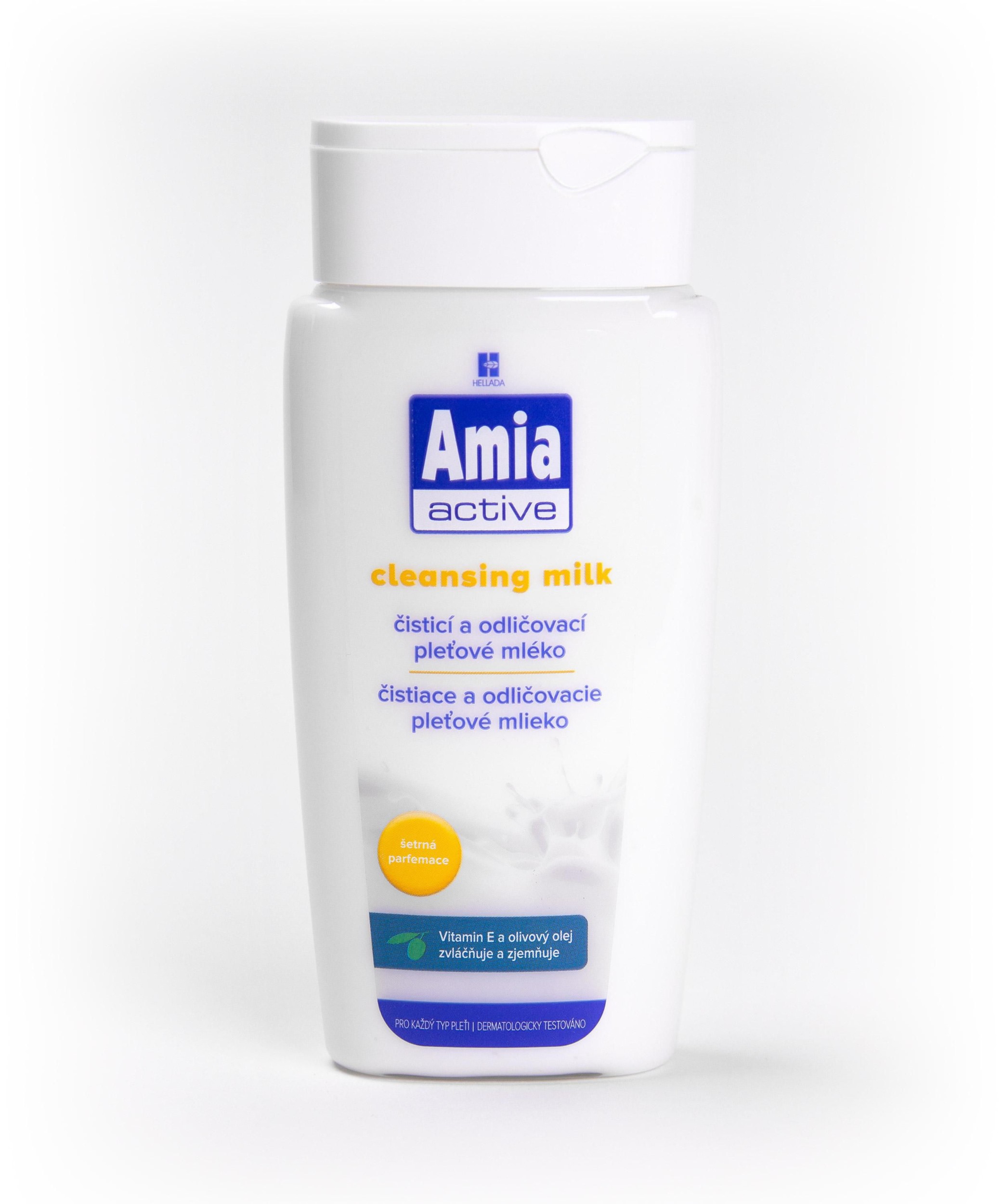 Drogerie a kosmetika - Amia Active čistící mléko 200 ml