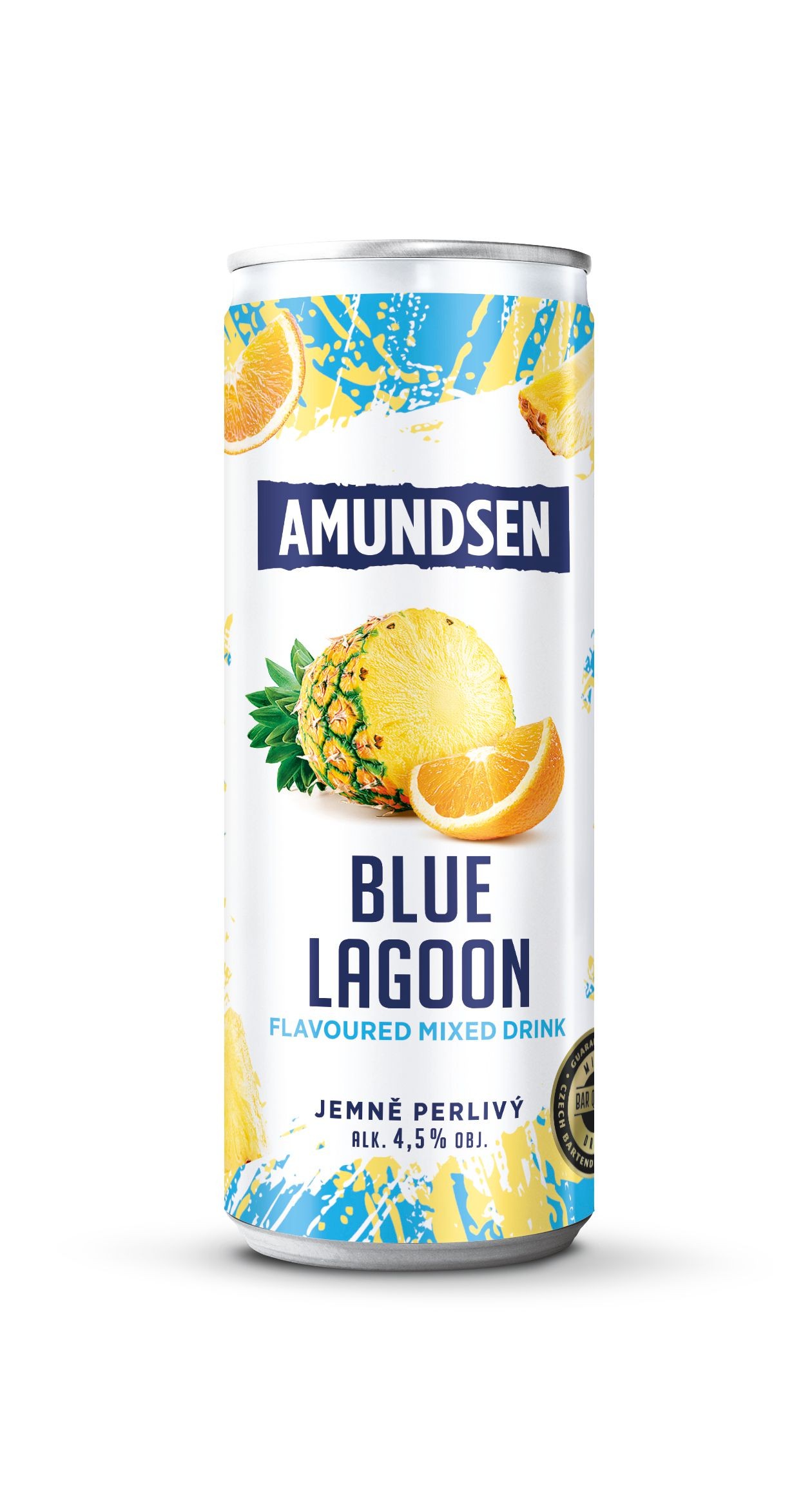 Nápoje - Amundsen Blue Lagoon 4.5% 0.25l