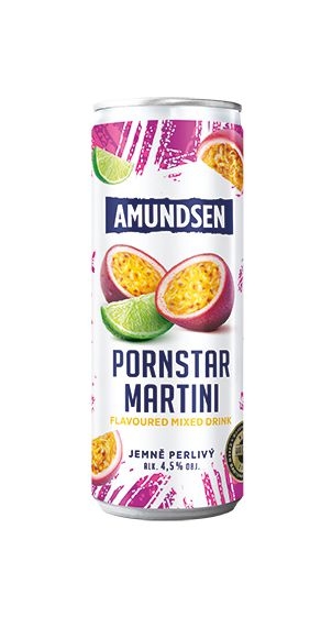 Nápoje - Amundsen Pornstar Martini 4.5% 0.25l