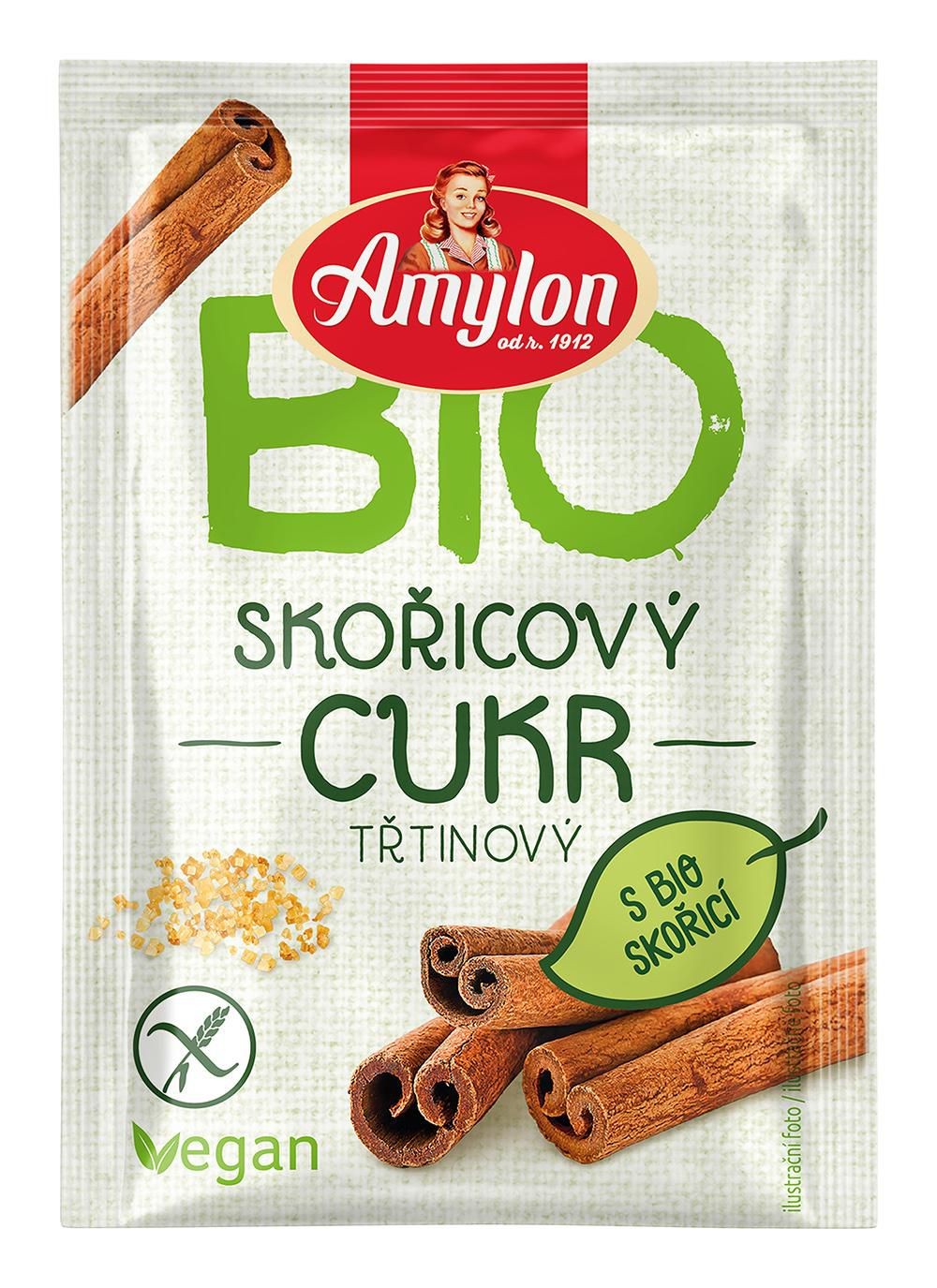 Trvanlivé potraviny - Amylon BIO Cukr skořicový 20 g