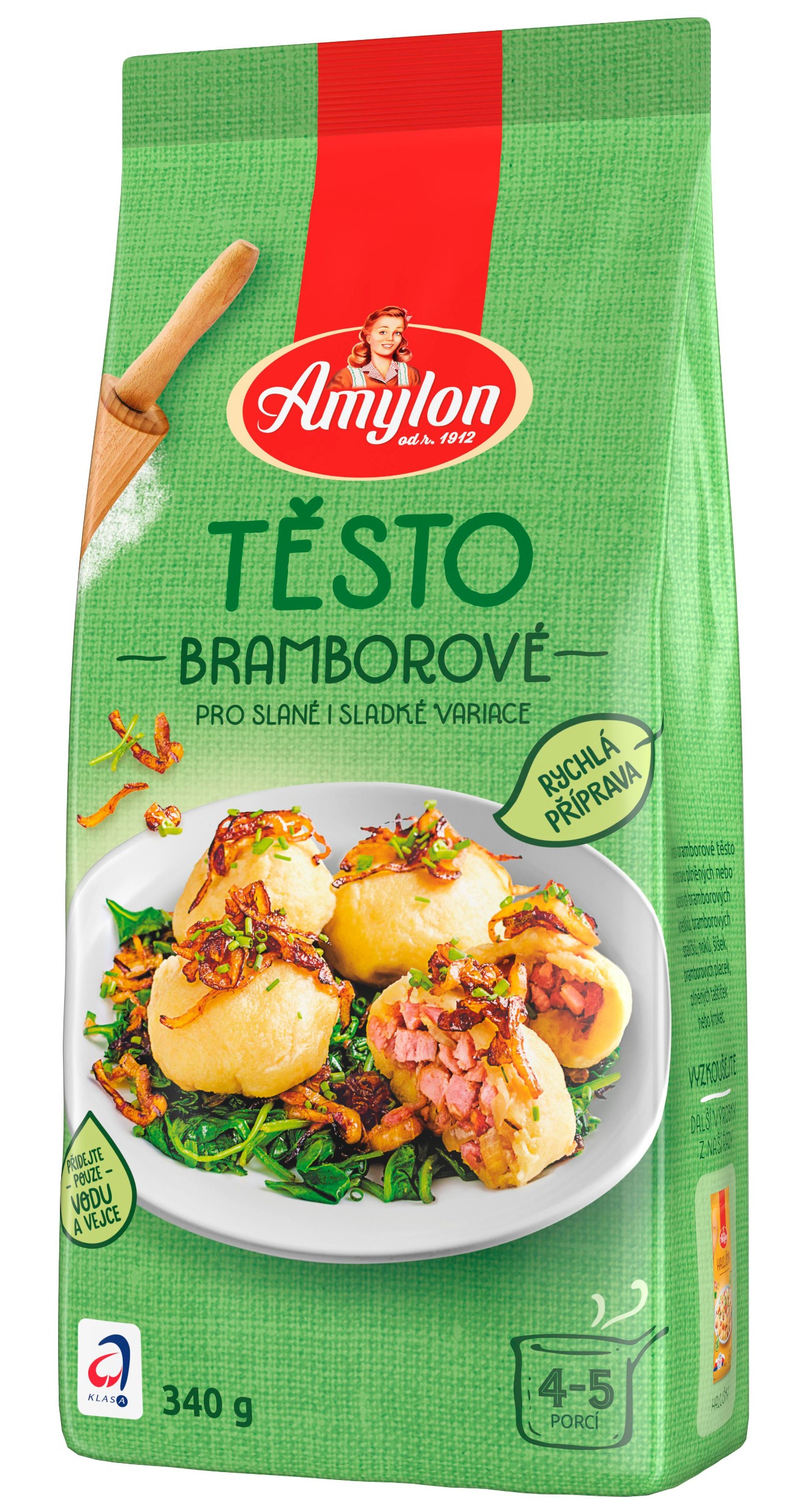 Trvanlivé potraviny - Amylon Bramborové těsto 340 g