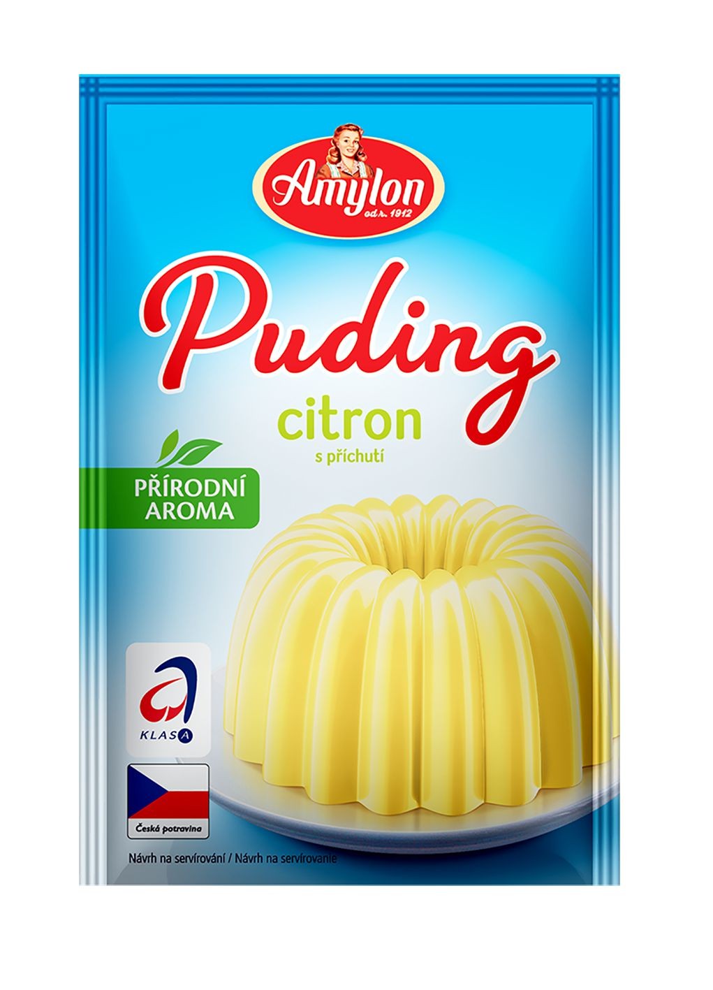 Trvanlivé potraviny - Amylon Puding s příchutí citron 37 g