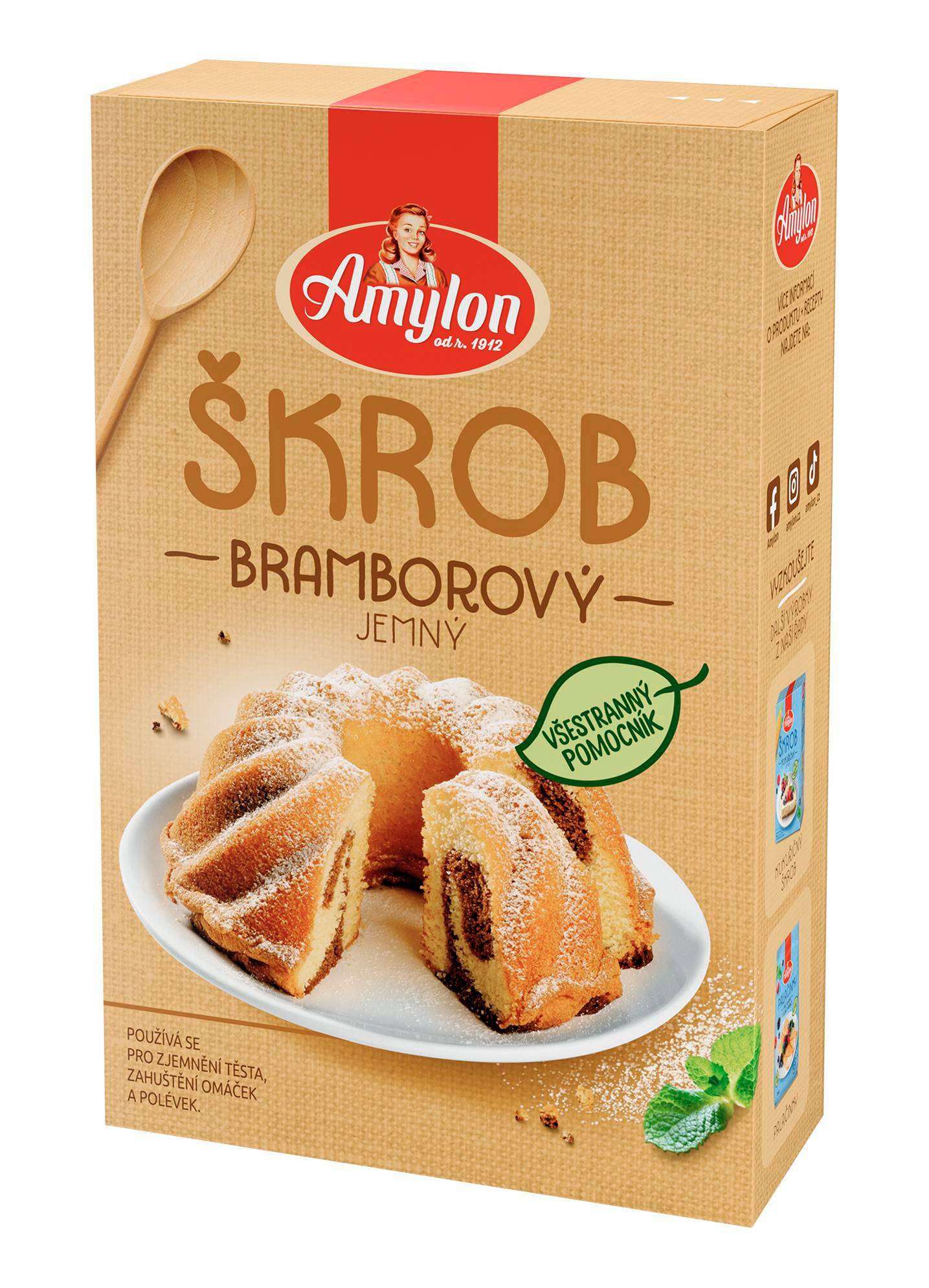 Trvanlivé potraviny - Amylon Škrob bramborový 200 g