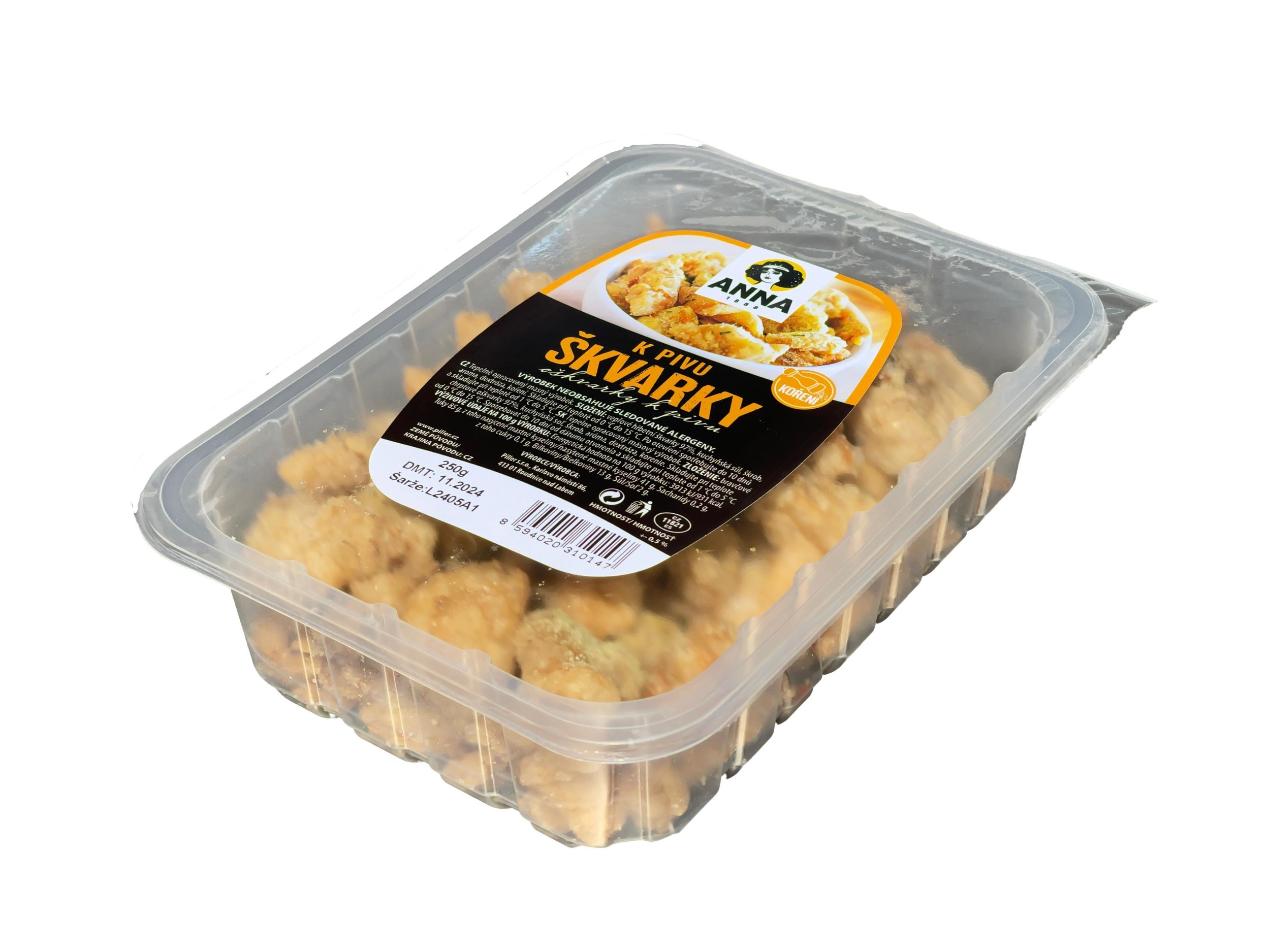 Uzeniny a lahůdky - Anna Škvarky k pivu 250g