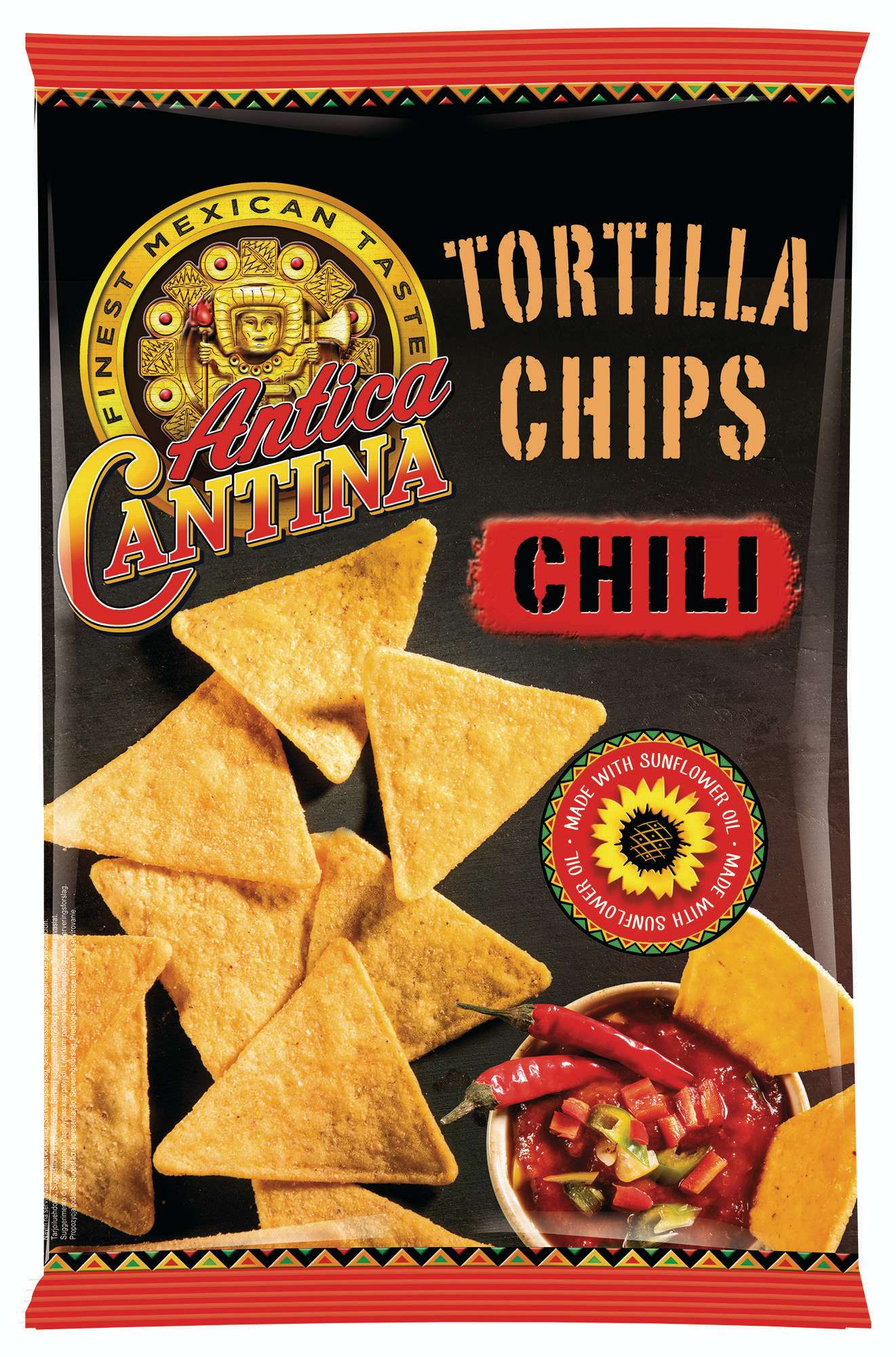 Trvanlivé potraviny - Antica Cantina Tortilla chipsy chilli 450 g