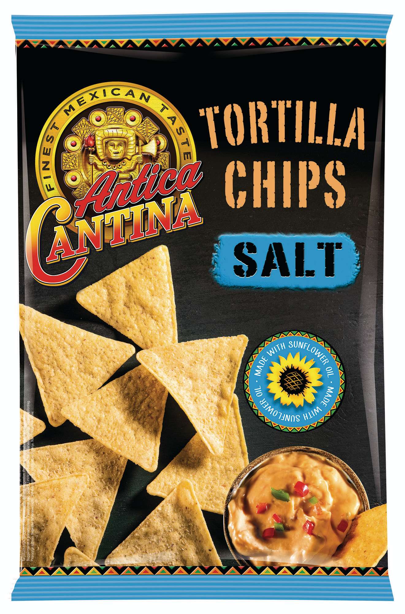 Trvanlivé potraviny - Antica Cantina Tortilla chipsy slané 450 g