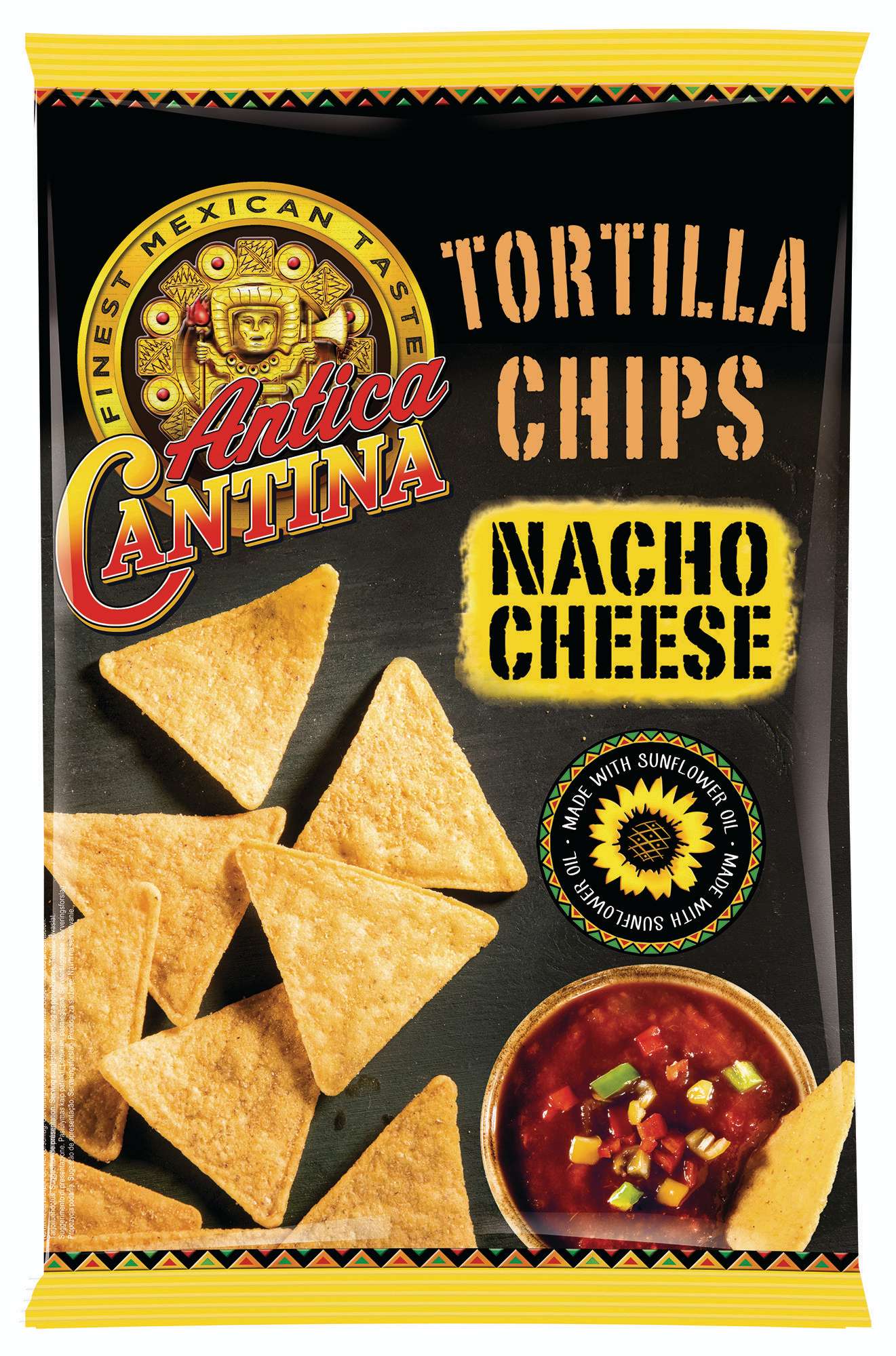 Trvanlivé potraviny - Antica Cantina Tortilla Nachos chipsy sýrové 450 g