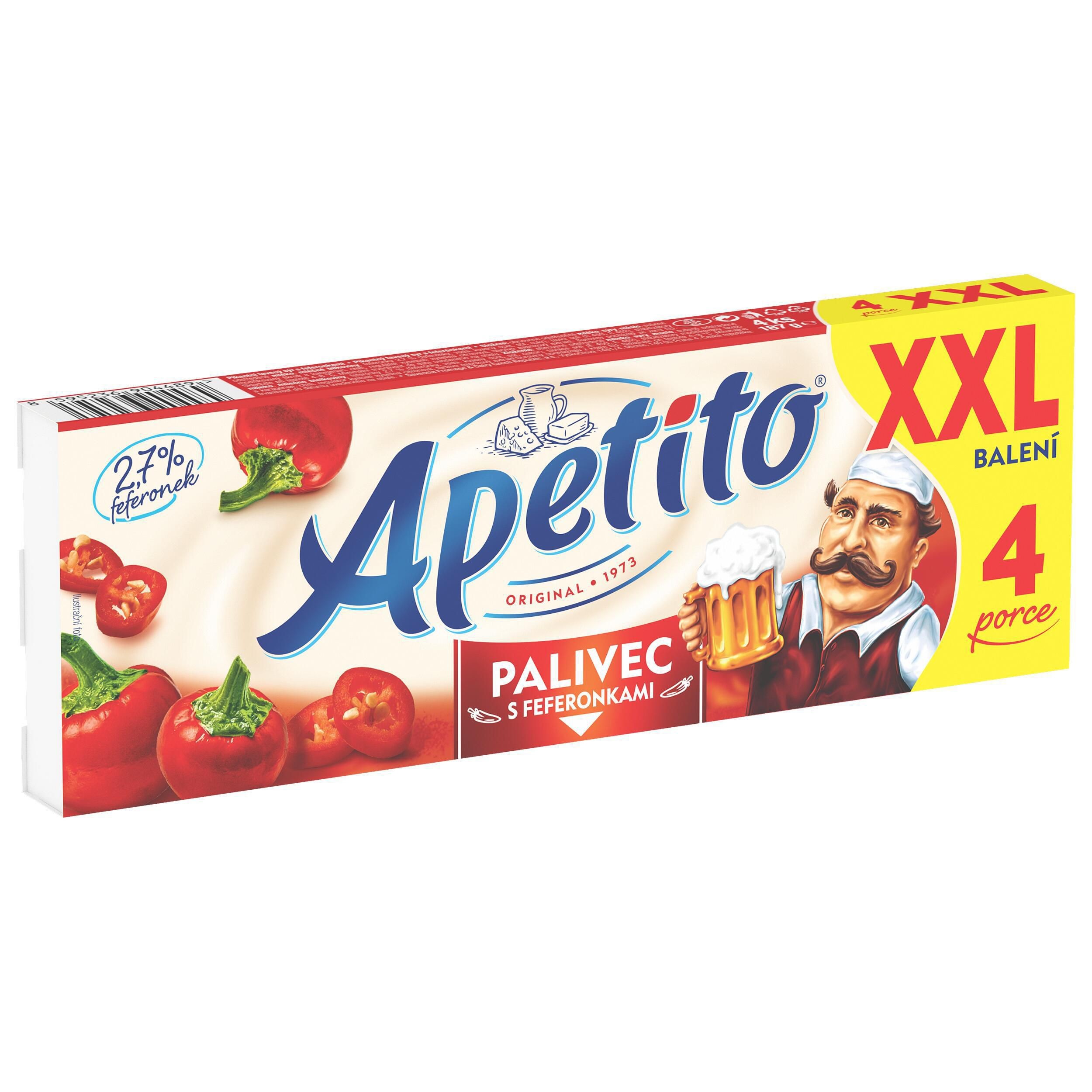 Mléčné a chlazené - Apetito Palivec XXL 187g
