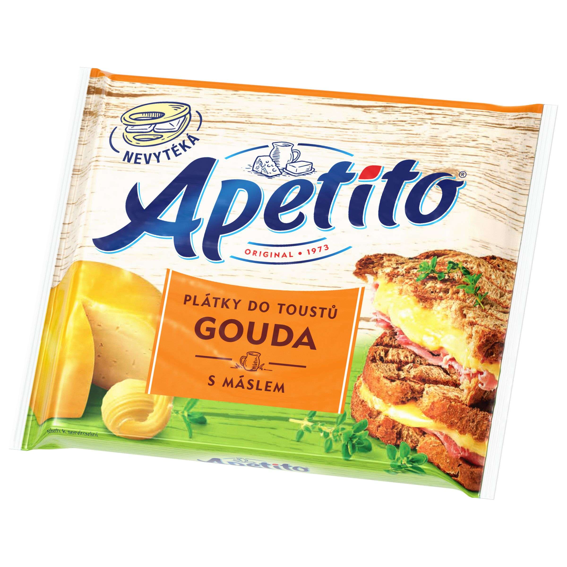 Mléčné a chlazené - Apetito plátky do toustů Gouda 130g