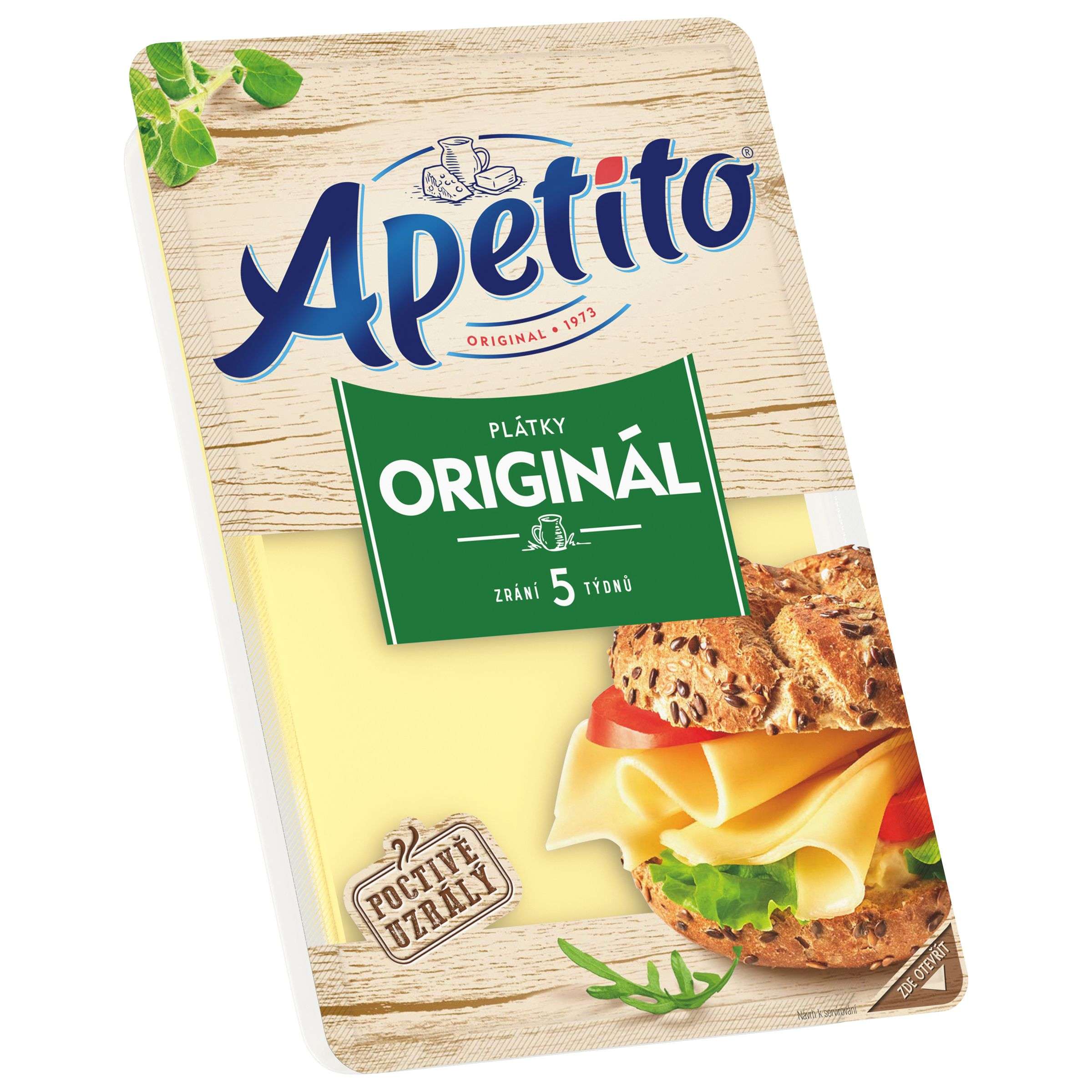 Mléčné a chlazené - Apetito plátky Originál 90g