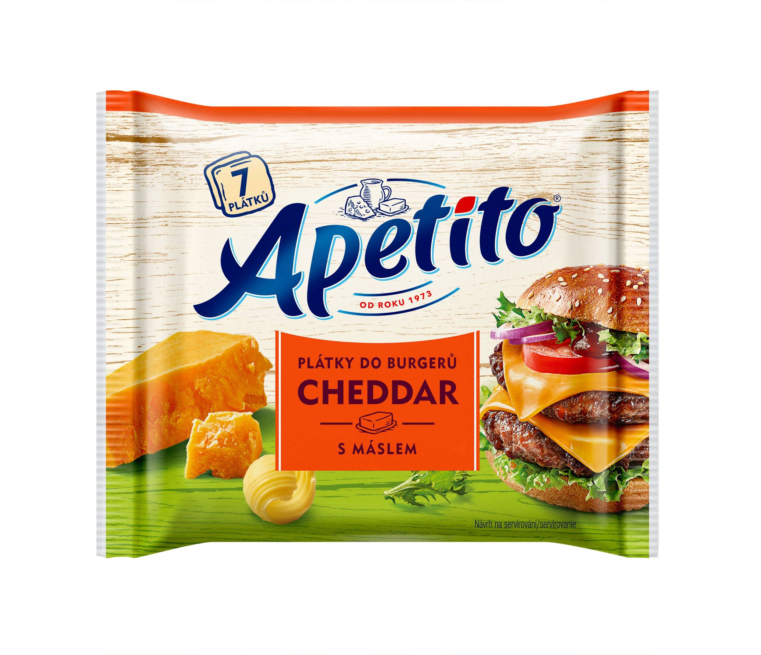 Mléčné a chlazené - Apetito plátky toust Cheddar 130g