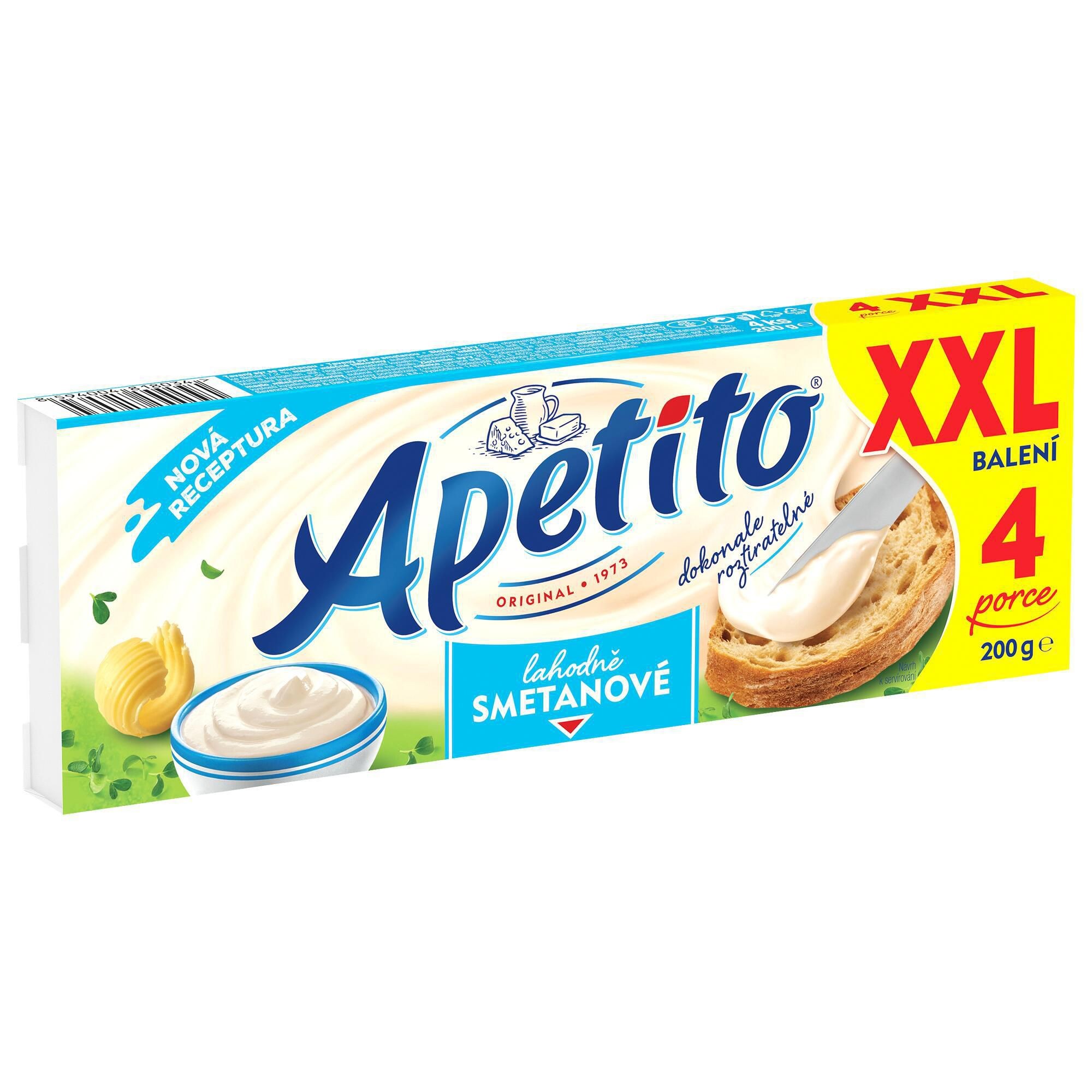 Mléčné a chlazené - Apetito smetanové XXL 187g