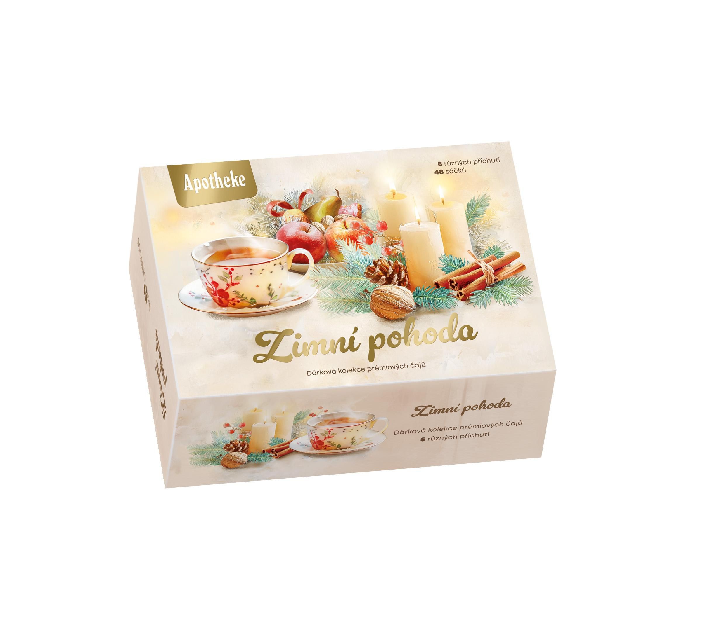 Nápoje - Apotheke Dárková kolekce Zimní pohoda 104g
