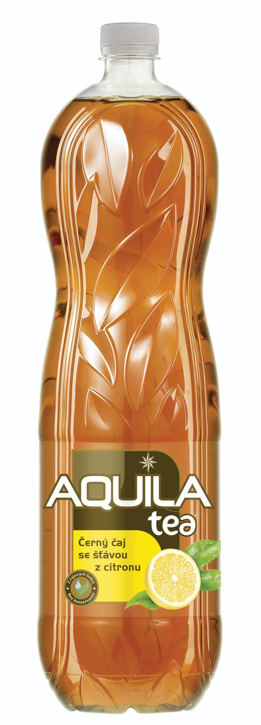 Nápoje - Aquila Tea.m Černý čaj se šťávou z citronu 1,5 l