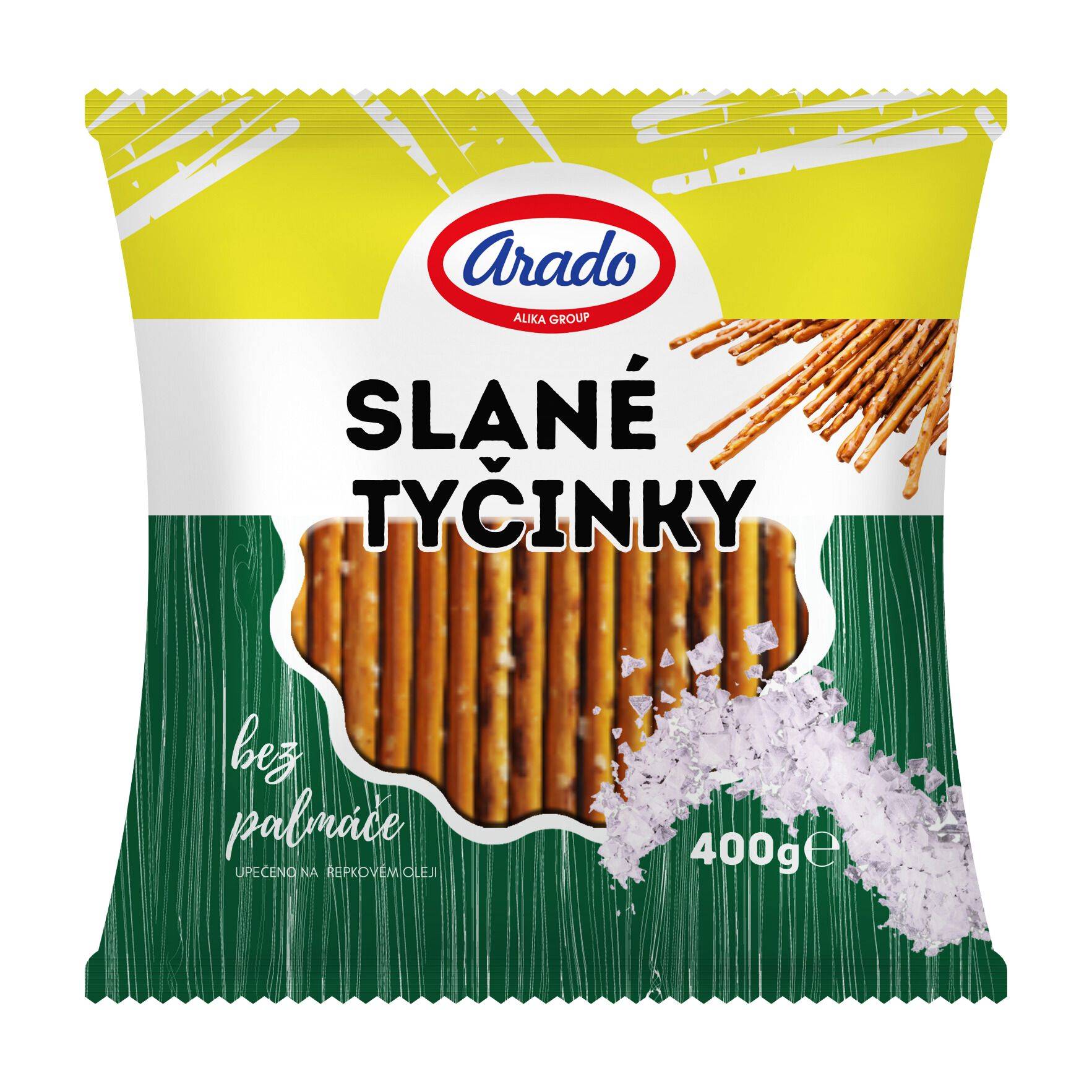 Trvanlivé potraviny - Arado Tyčinky solené 400 g