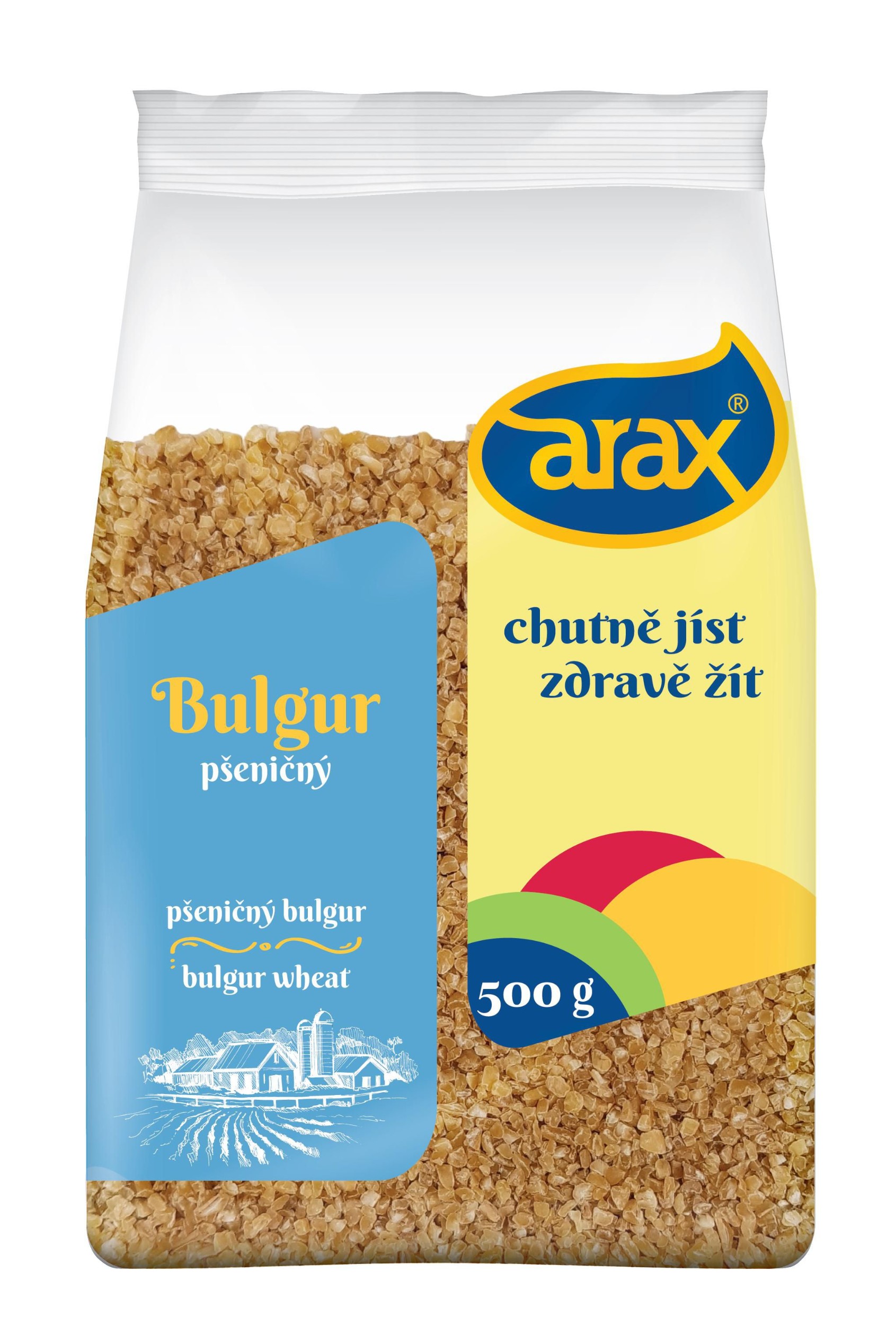 Trvanlivé potraviny - Arax Bulgur celozrnný hrubý 500 g