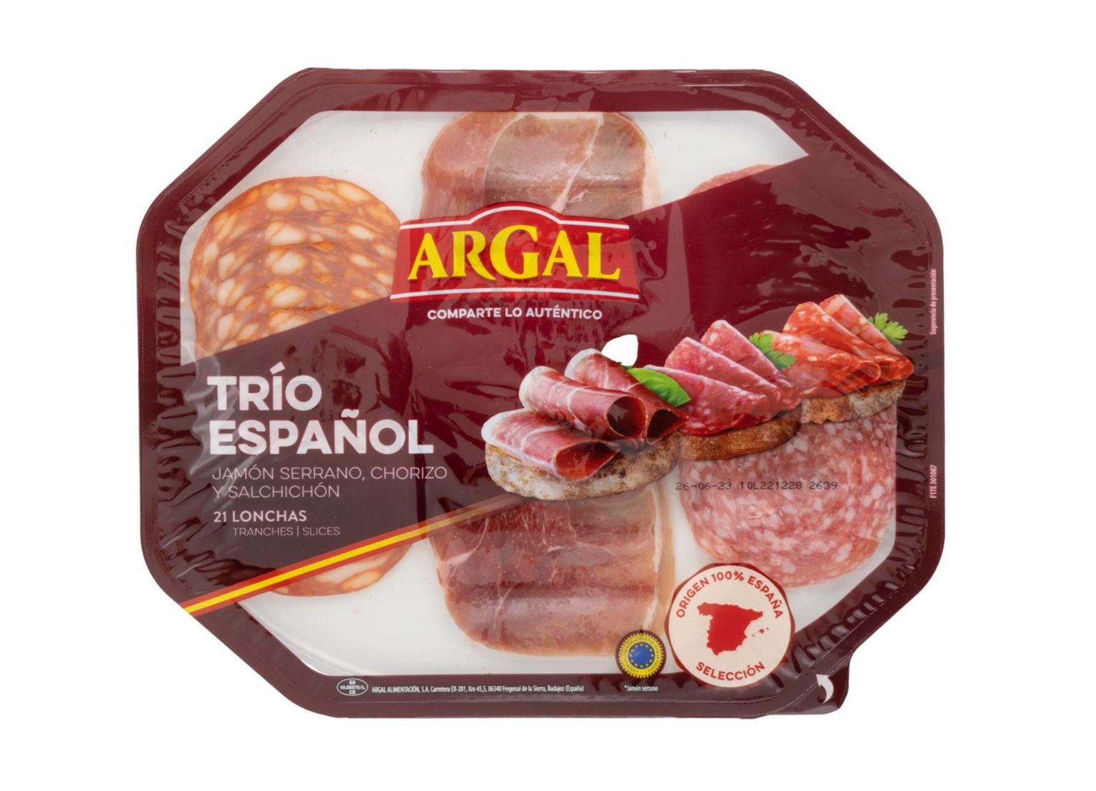 Uzeniny a lahůdky - Argal Trio Espaňol 150 g