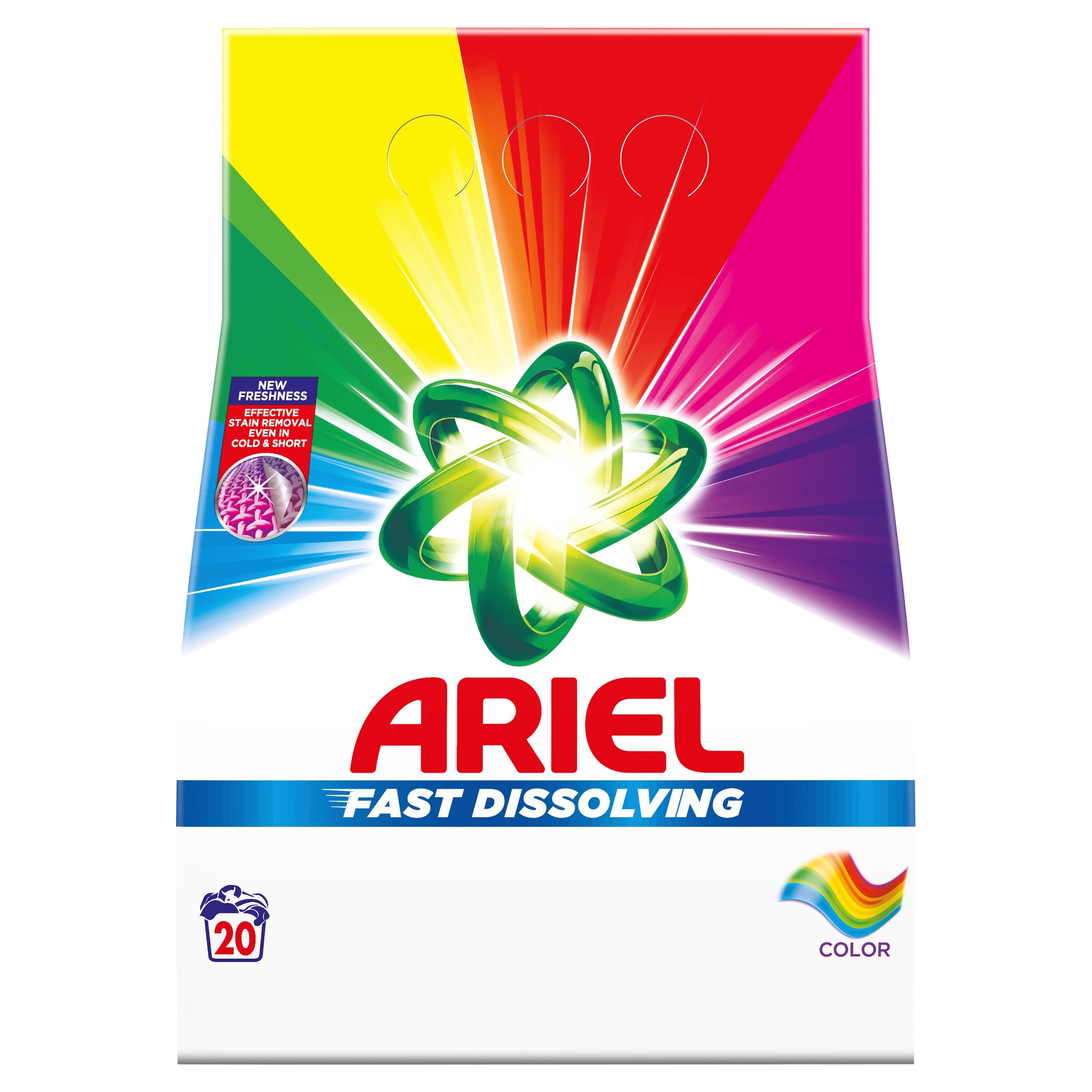Drogerie a kosmetika - Ariel Prací Prášek Color 20 Prani 1,1kg