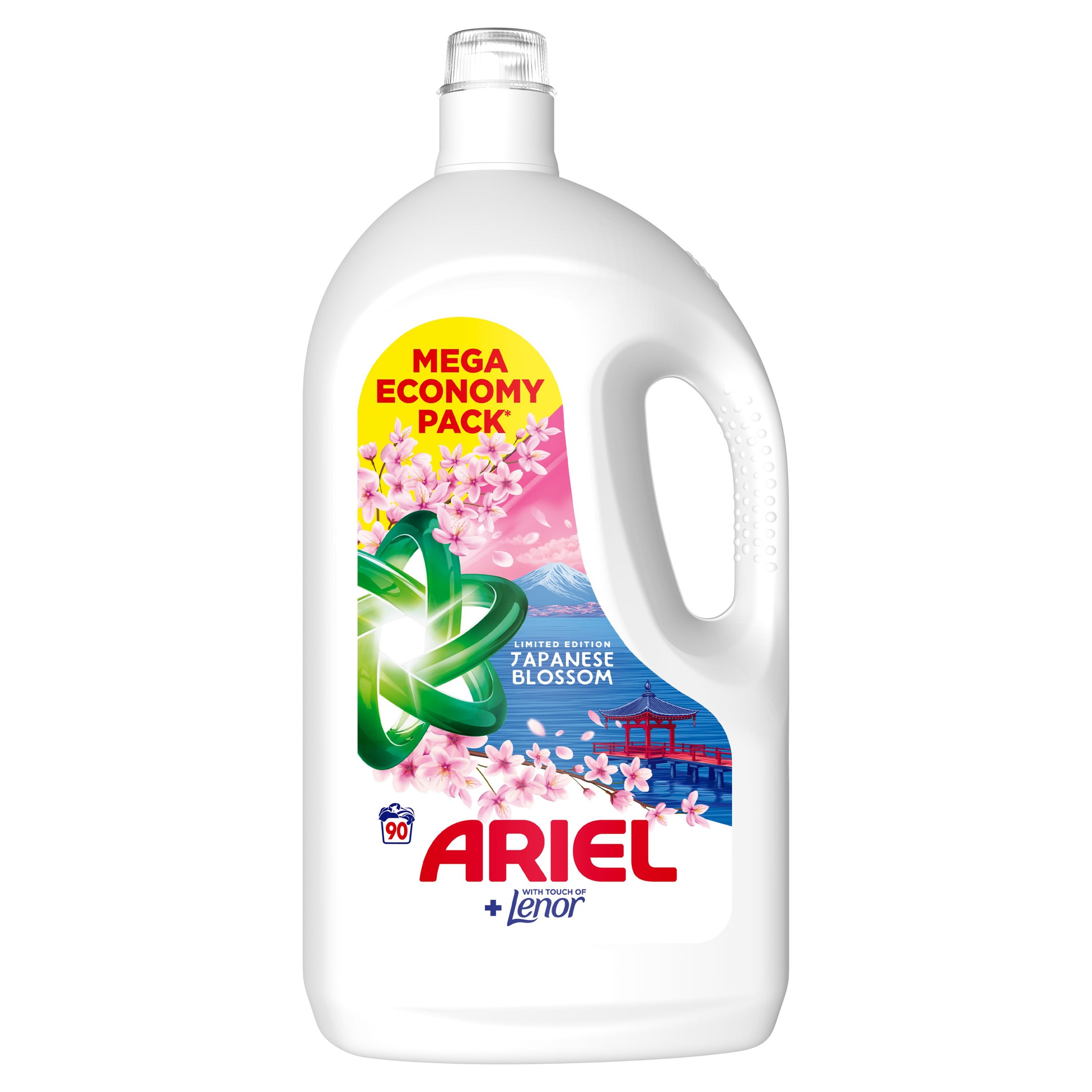 Drogerie a kosmetika - Ariel Tek Pro Japanese Blossom 90 Praní 4l
