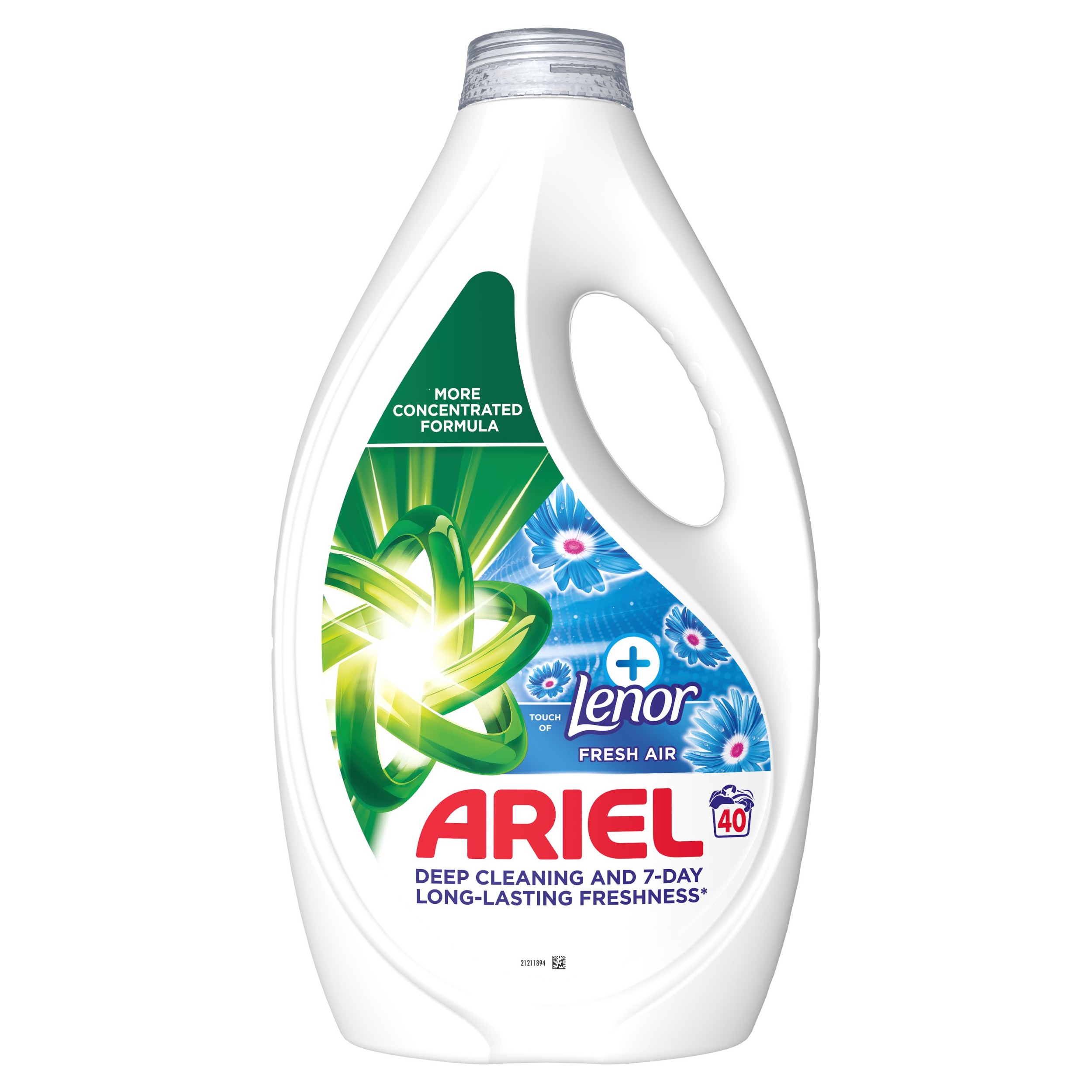 Drogerie a kosmetika - Ariel Tek Prost Fresh Air 40 Prani 1,8l