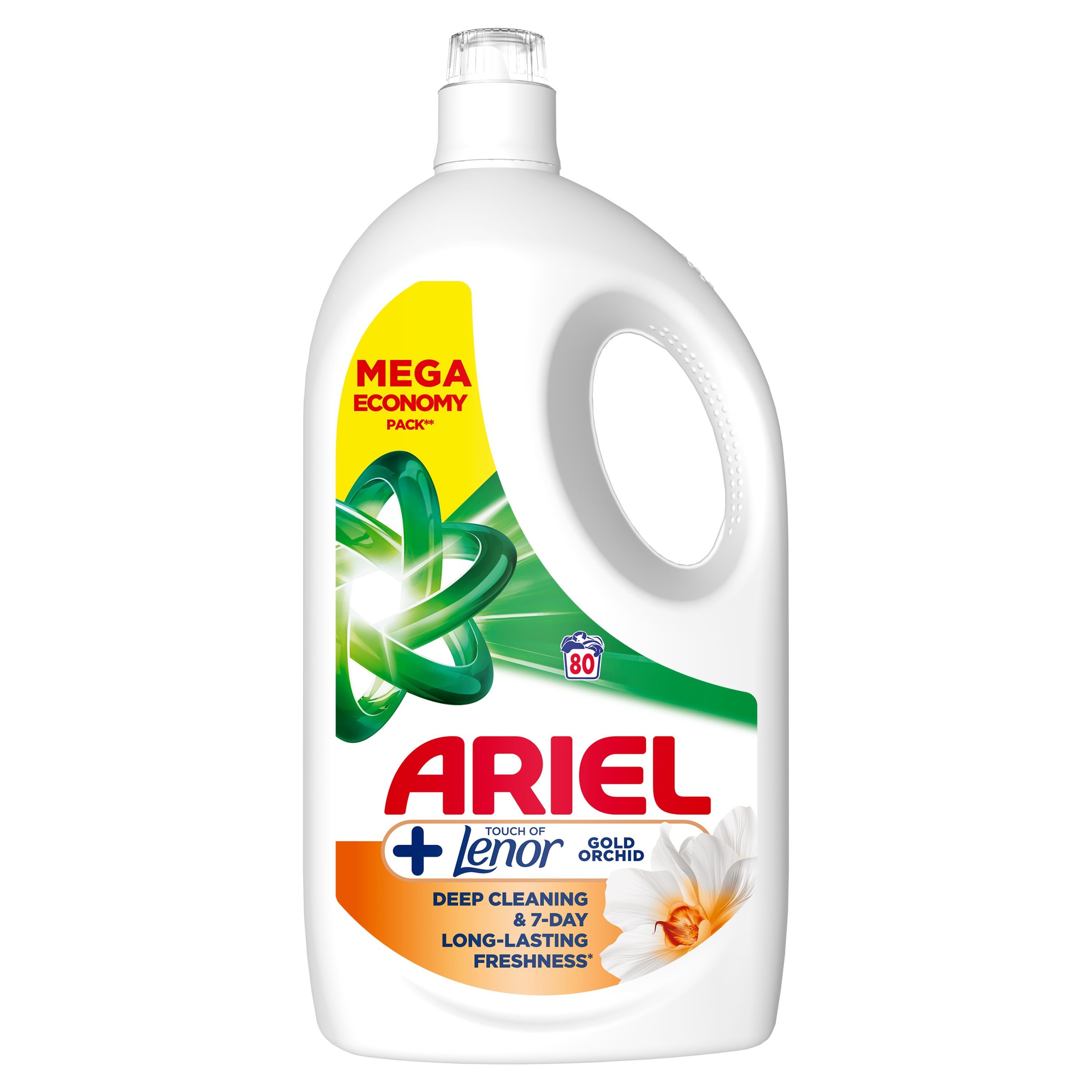 Drogerie a kosmetika - Ariel Tek Prost Gold Orchid 80 Prani 4l