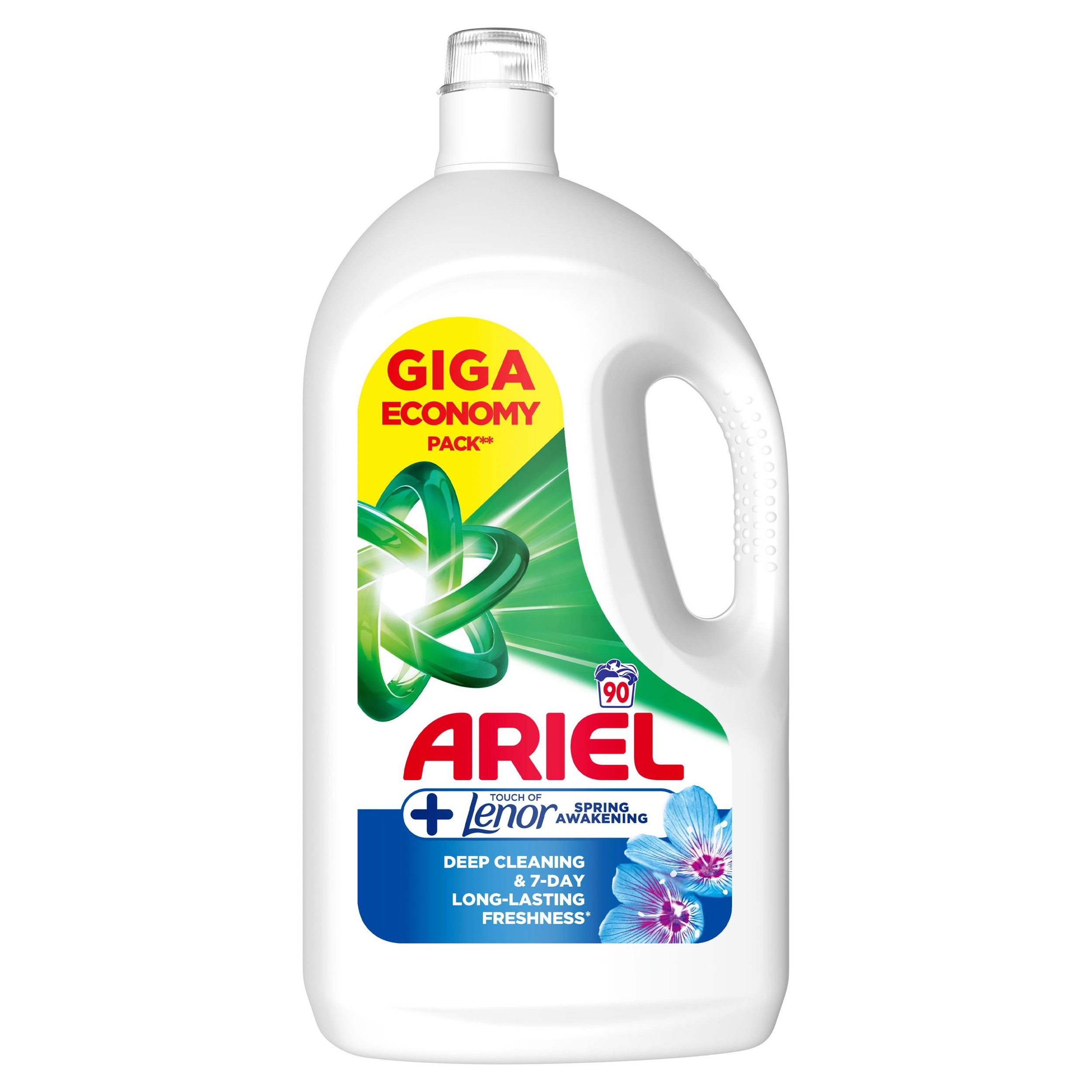 Drogerie a kosmetika - Ariel Tek Prost Spring Awak 90 Prani 4l