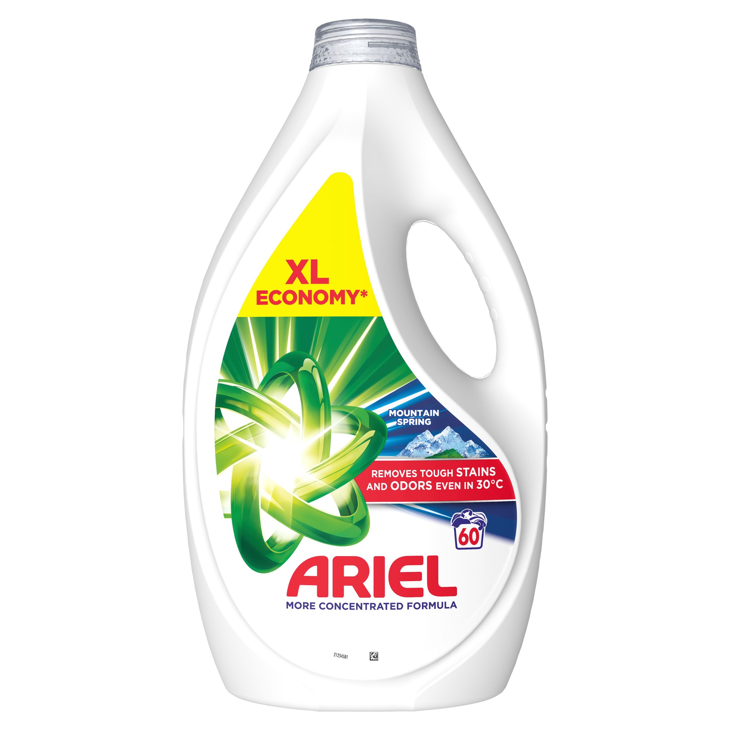 Drogerie a kosmetika - Ariel Tekutý Prost MSpring 60 Prani 2,7l
