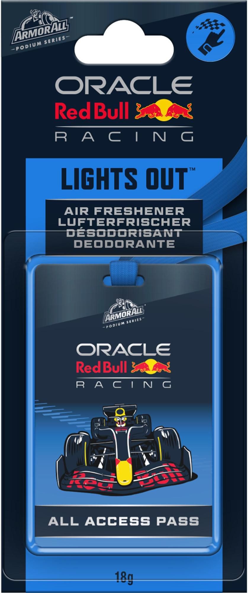 Auto-moto - ArmorAll Oracle RedBull F1 - Modrá formule závěsná karta