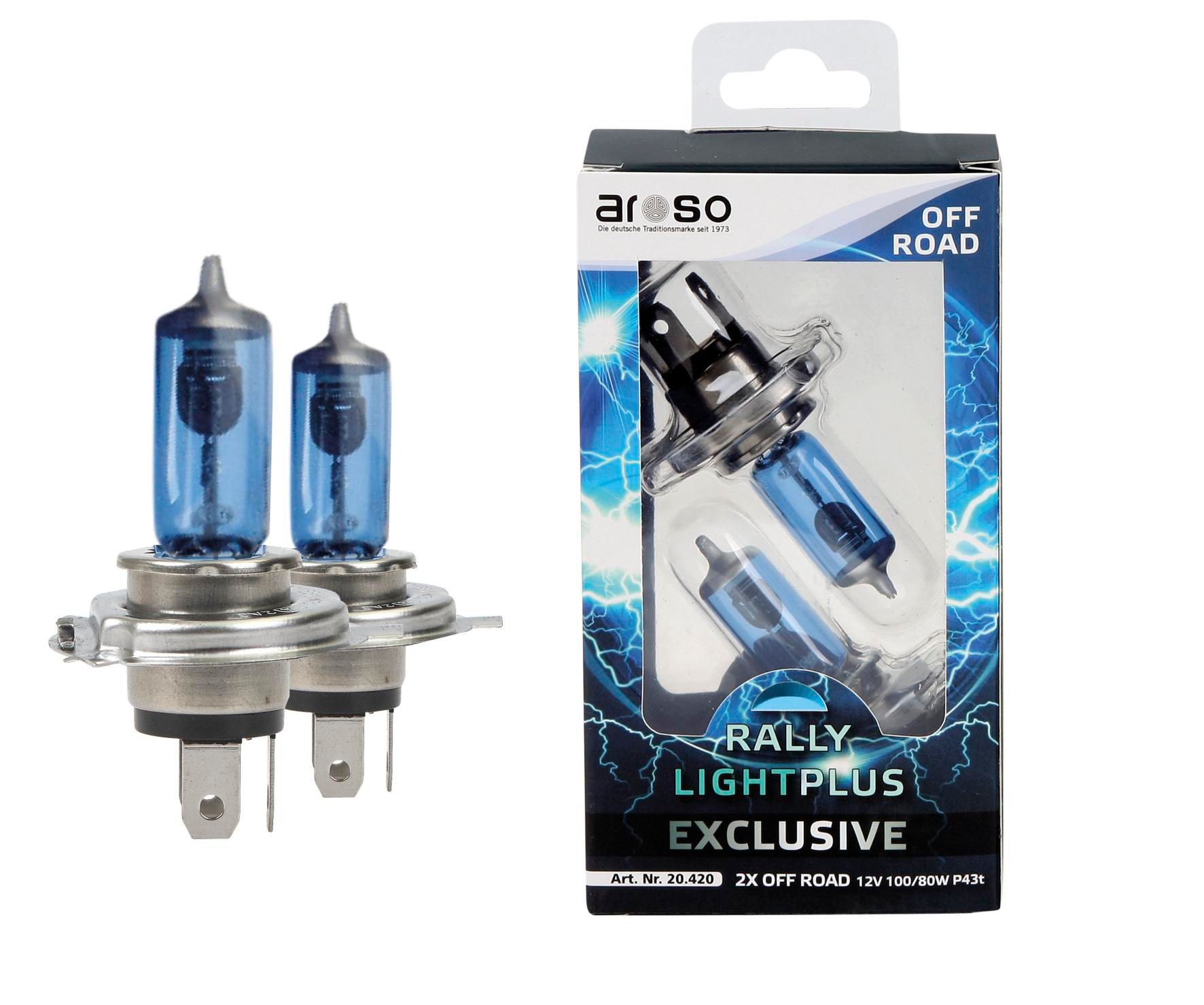 Auto-moto - Aroso Autožárovka H4 12V 100/80W P43T Sport Light 2 ks