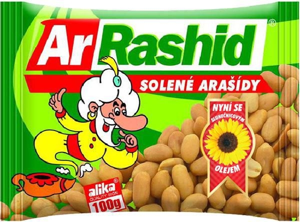 Trvanlivé potraviny - ArR Arašídy pražené solené 100 g