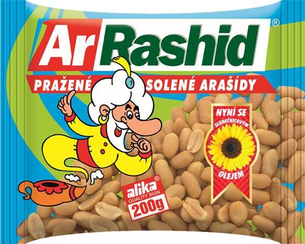 Trvanlivé potraviny - ArR Arašídy pražené solené 200 g