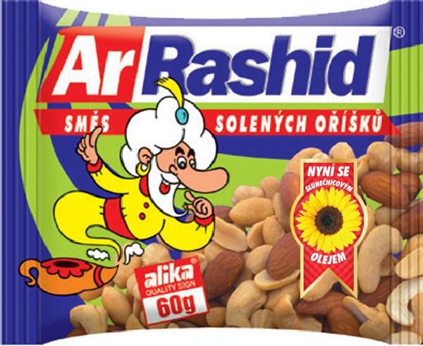 Trvanlivé potraviny - ArR Směs solených oříšků 60 g