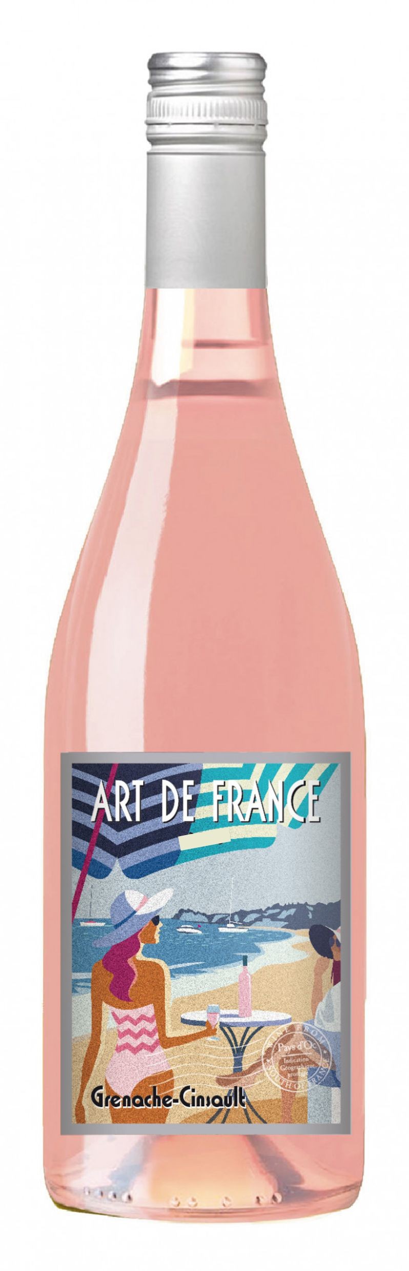 Nápoje - Art de France Grenache/Cinsault rose 750ml