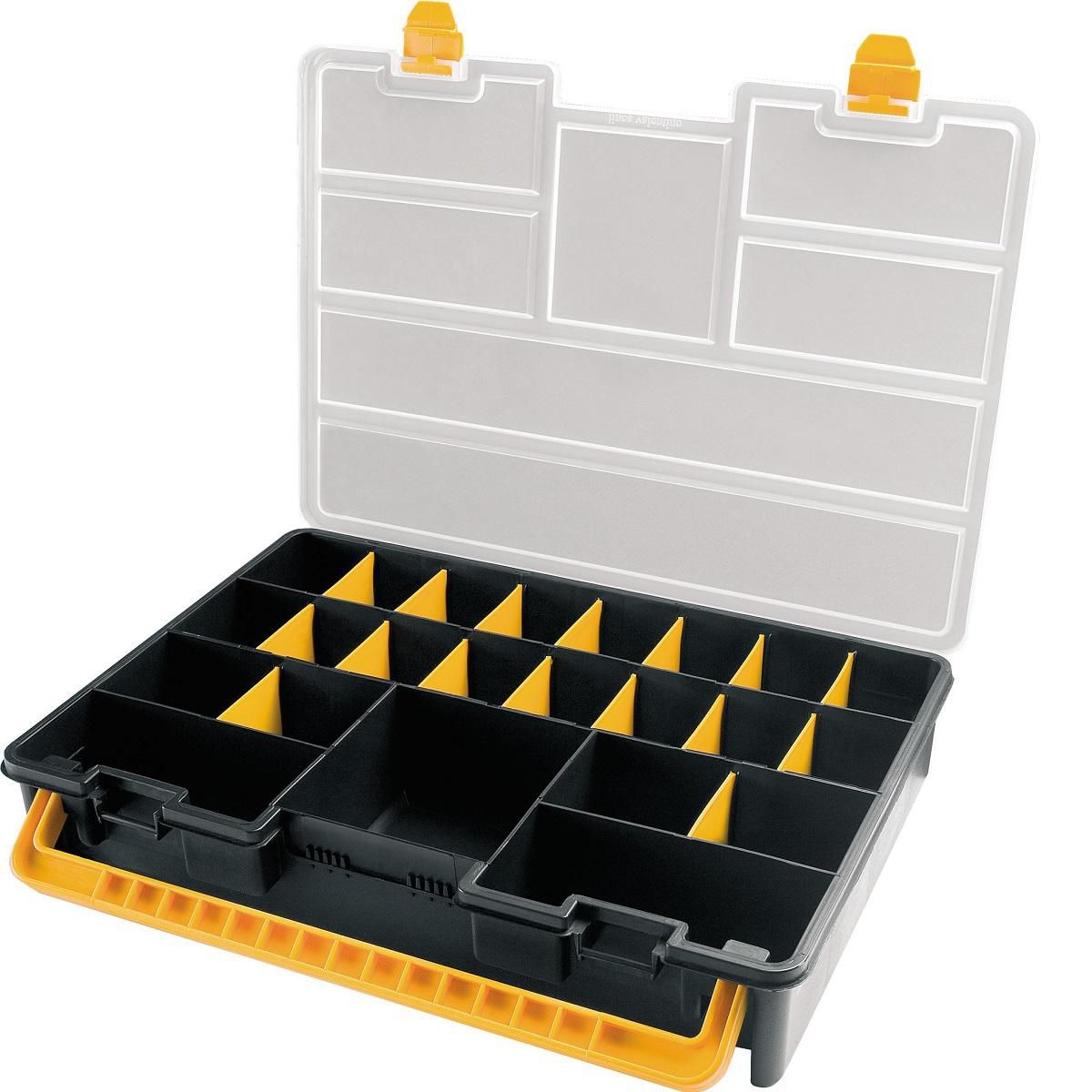 Domácnost a Zahrada - ART PLAST Organizér s volitelnými přihrádkami a madlem, 443x317x80 mm