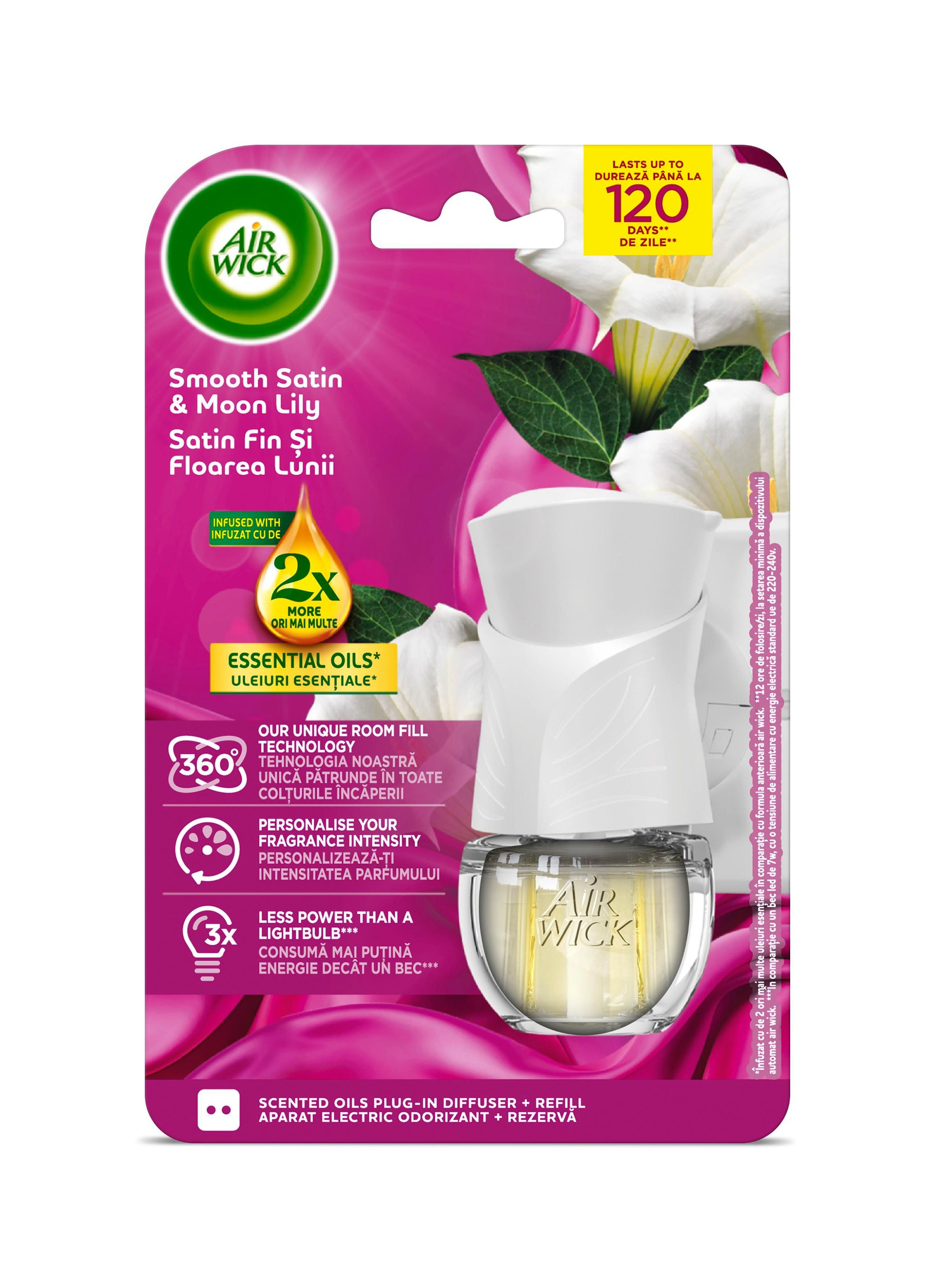Domácnost a Zahrada - Arwick El. Komplet satén/lilie 19ml, 1 balení