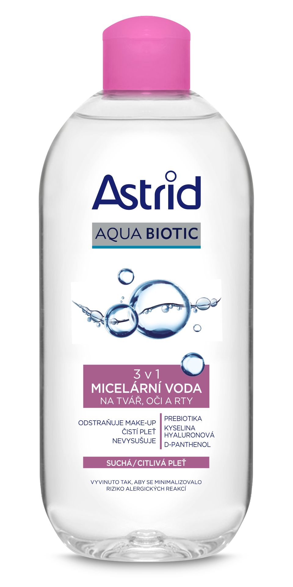 Drogerie a kosmetika - Astrid Soft Skin 3 v 1 micelární voda 400 ml
