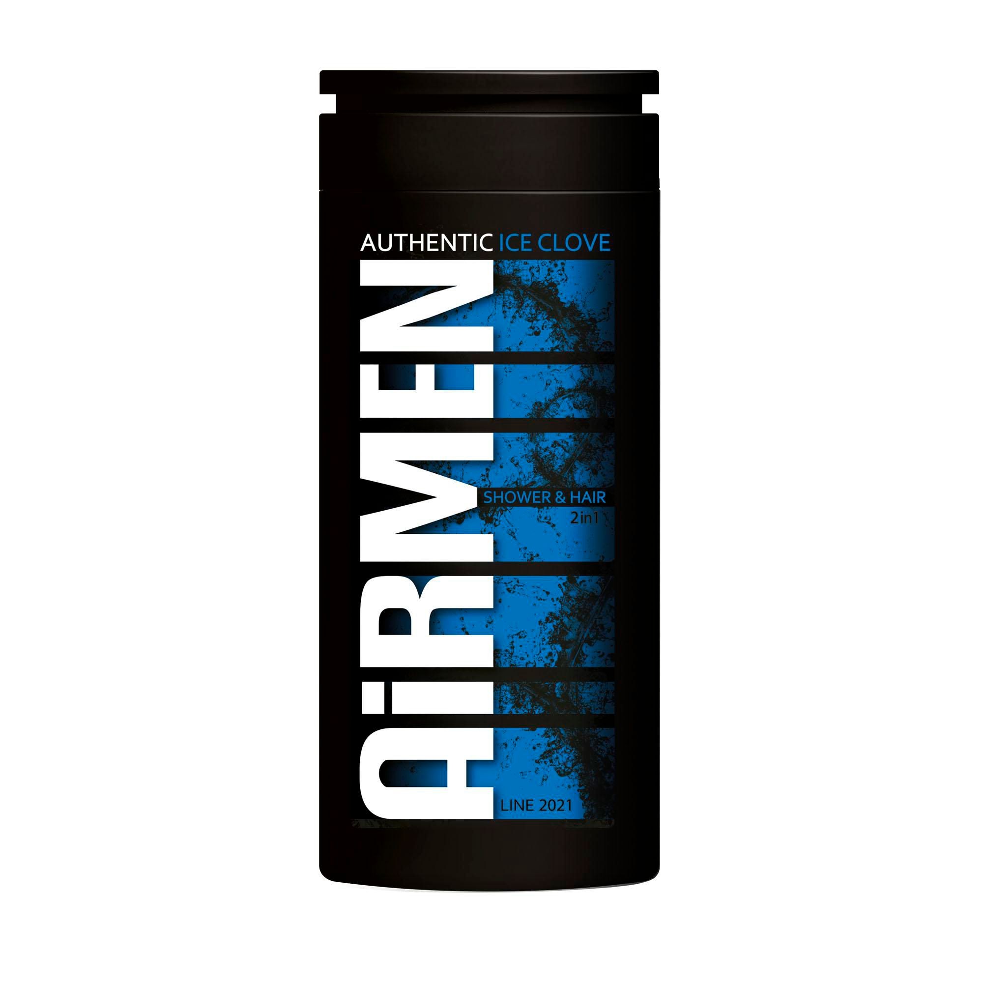 Drogerie a kosmetika - Authentic AiRMEN sprchový gel & šampon Ice Clove 400 ml