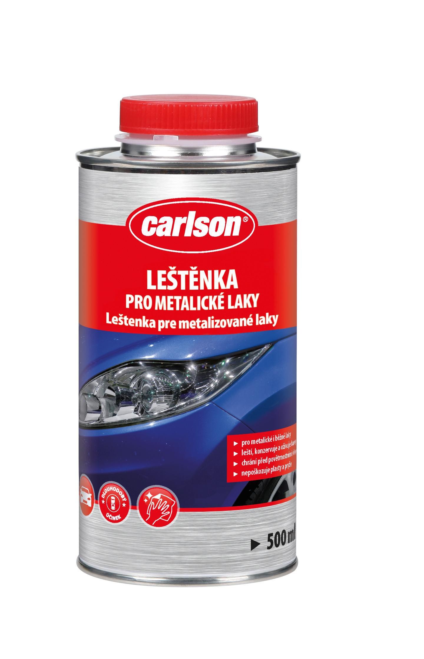 Auto-moto - AUTOLEŠTĚNKA NA METAL.LAKY CARLSON 500ML