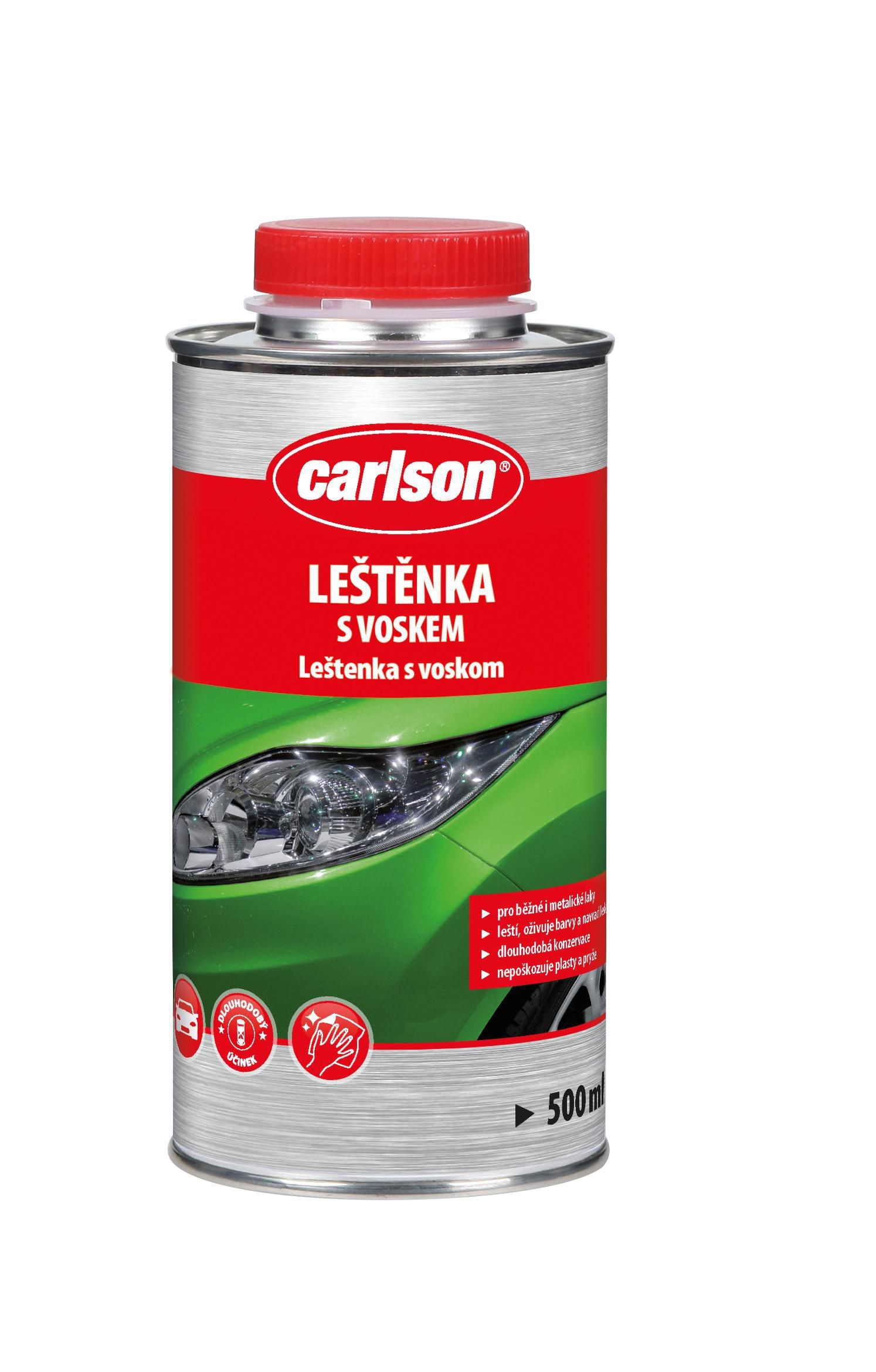 Auto-moto - AUTOLEŠTĚNKA S VOSKEM CARLSON 500ML